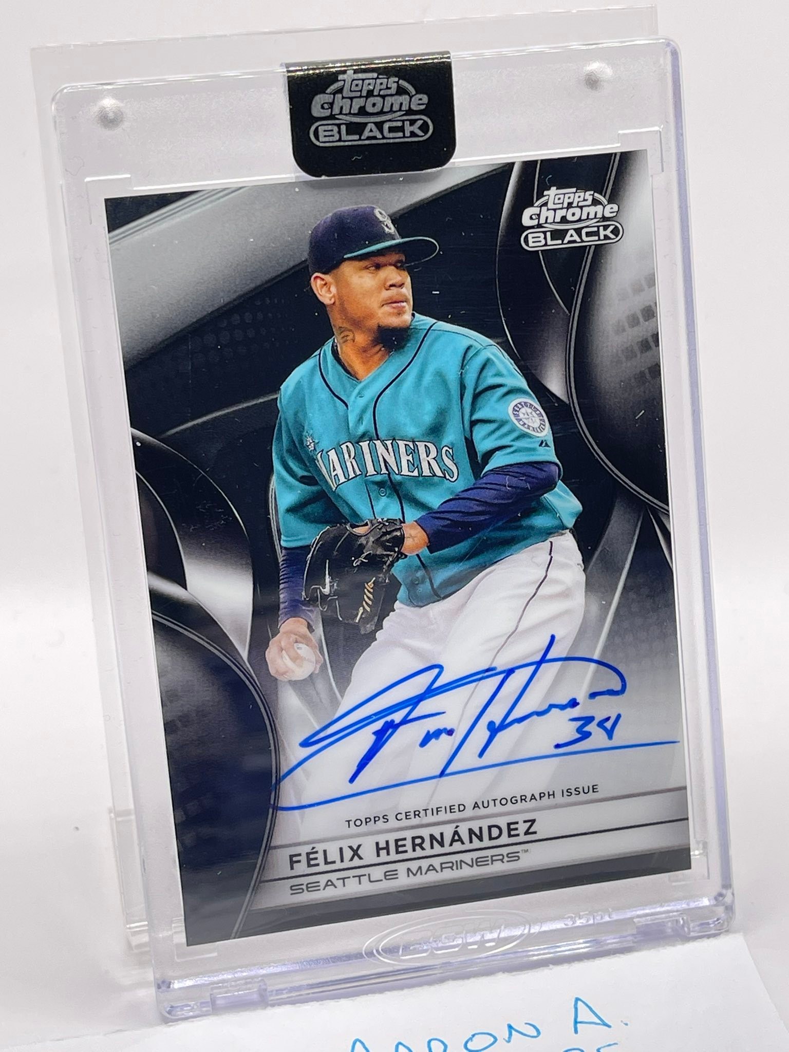 Topps Chrome Danny Wolf black auto 07/10 for sale