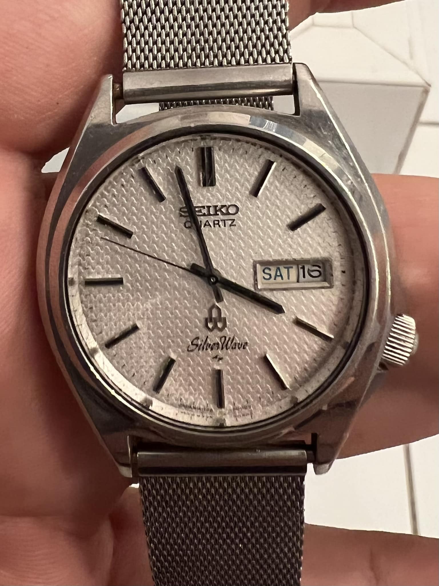 Seiko Silver Wave Quartz Watch Bracelet Recommendations