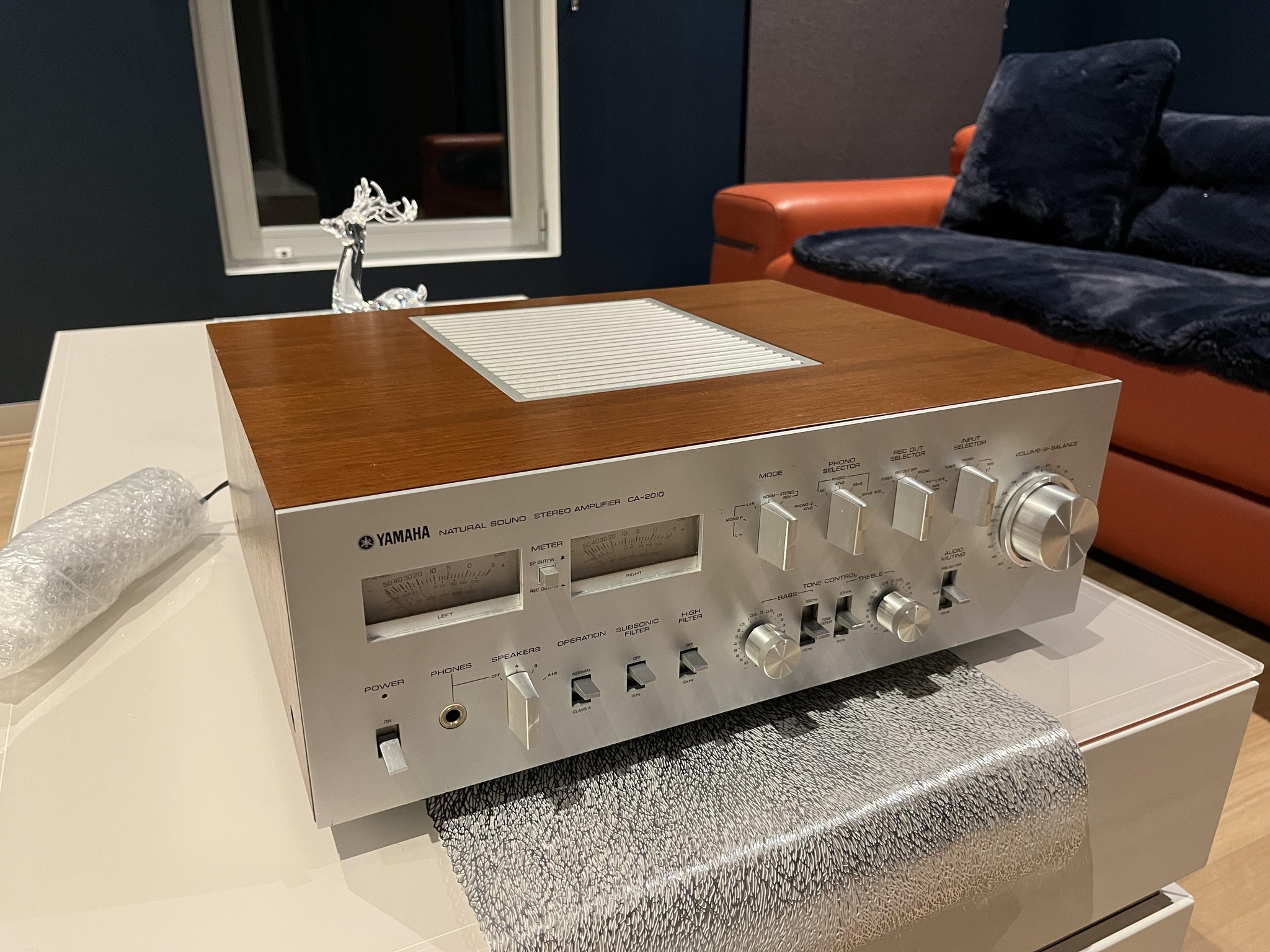 SOLD) Yamaha CA-X1 Stereo Amplifier PRISTINE Condition (no scratch