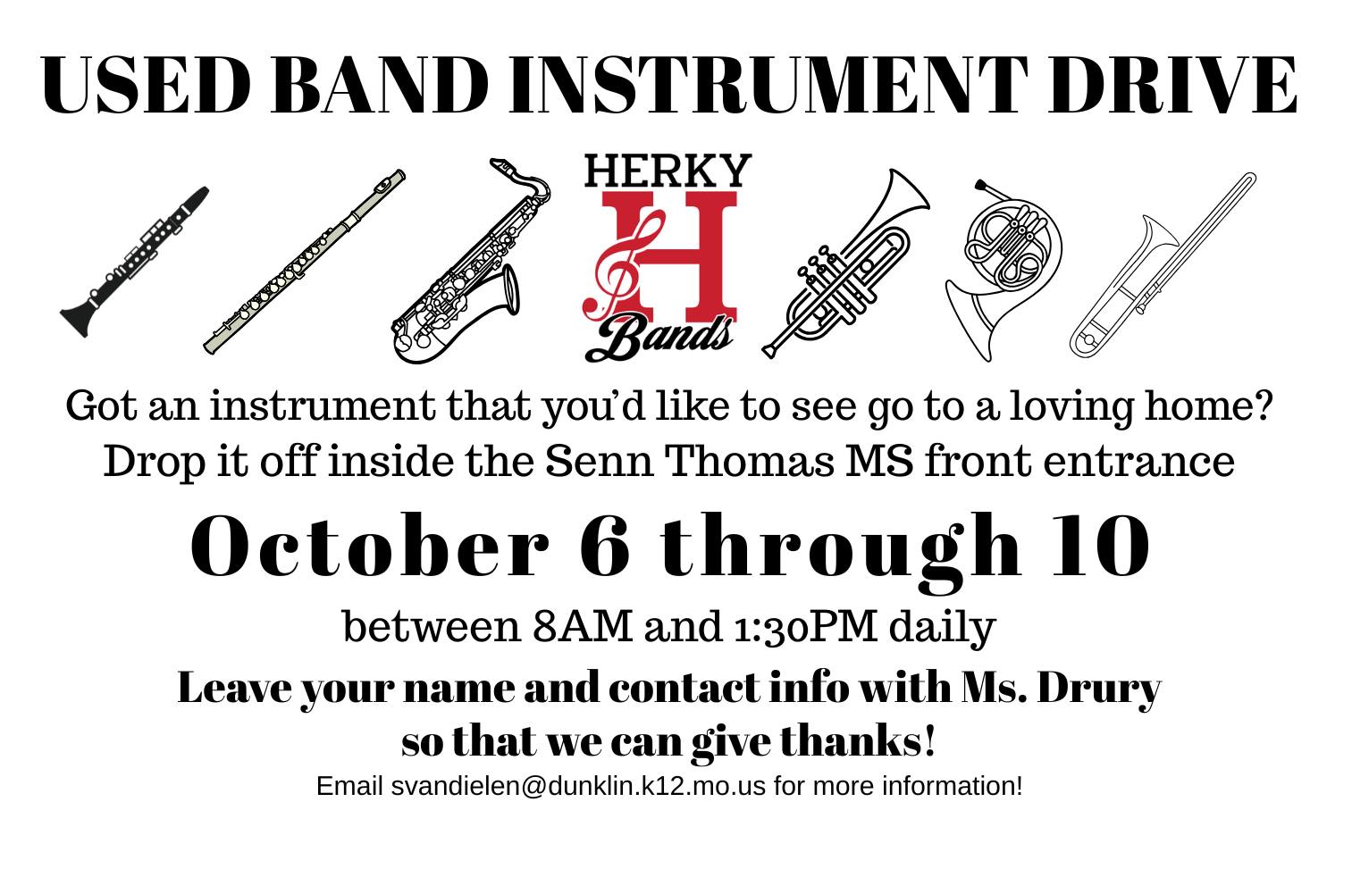 Herky Band! | Got an old instrument laying around, wishing it could be ...