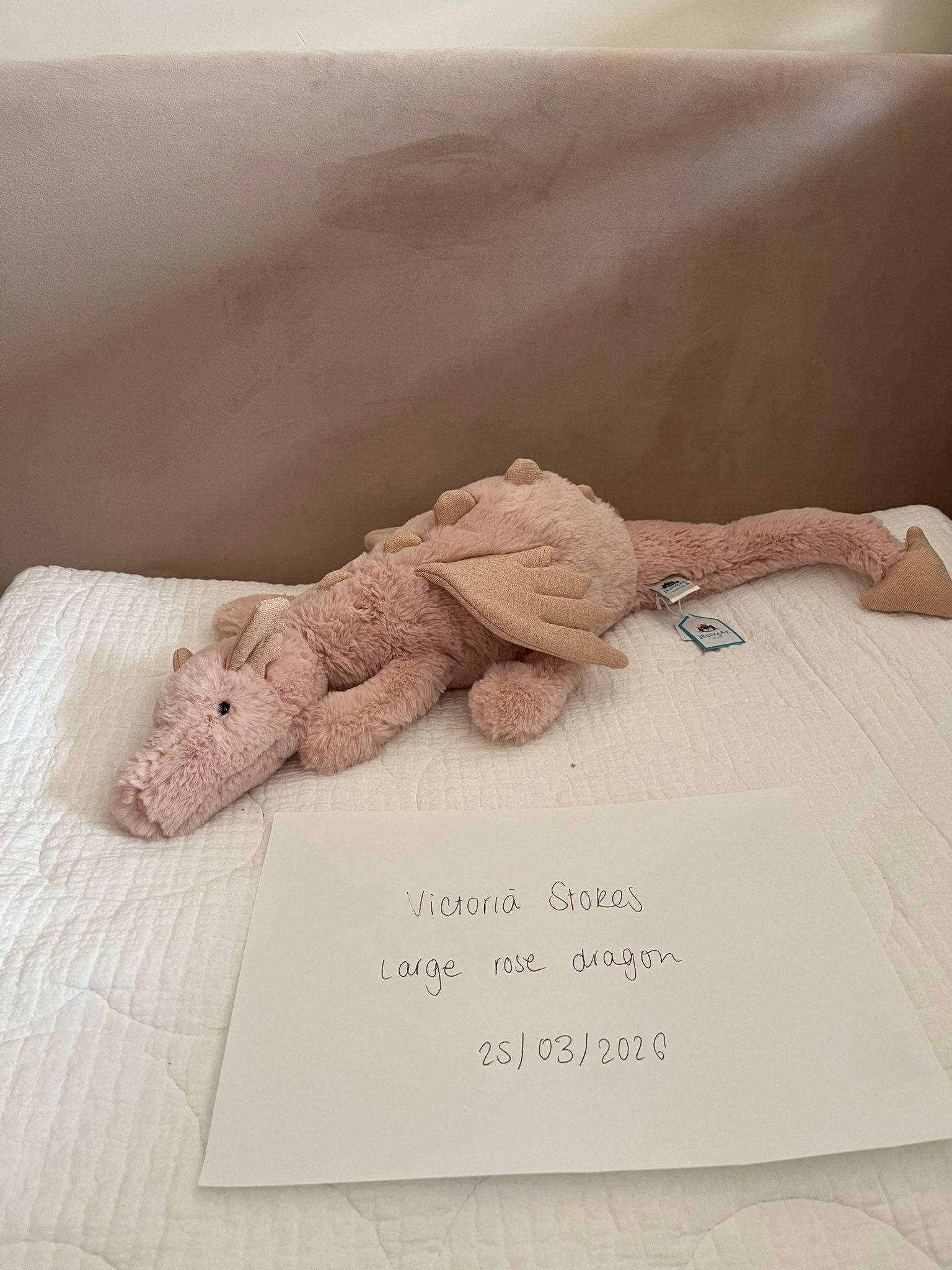 Large rose dragon collectors item for sale