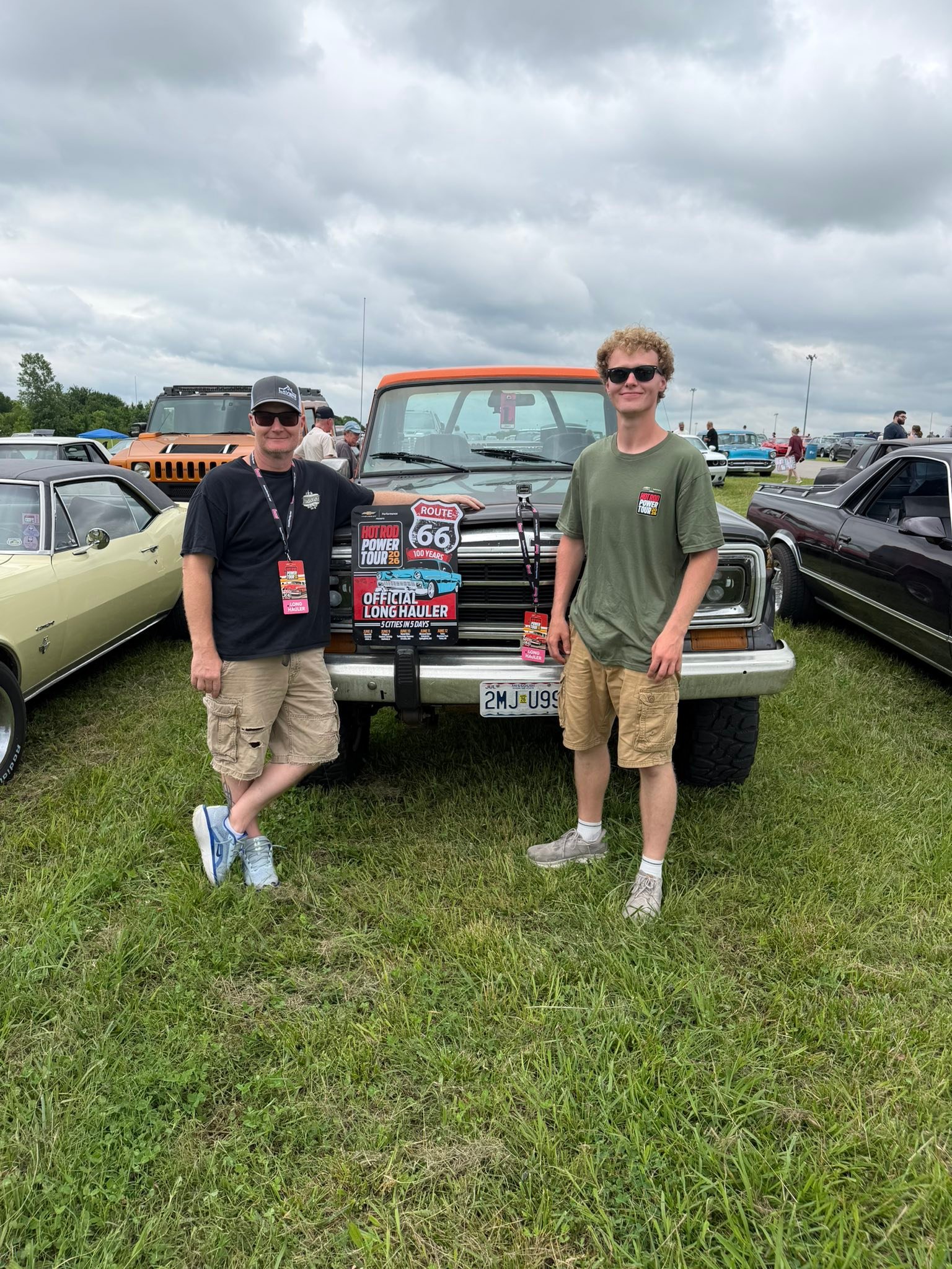 Driving my 1982 J-truck on the Hot Rod Power Tour