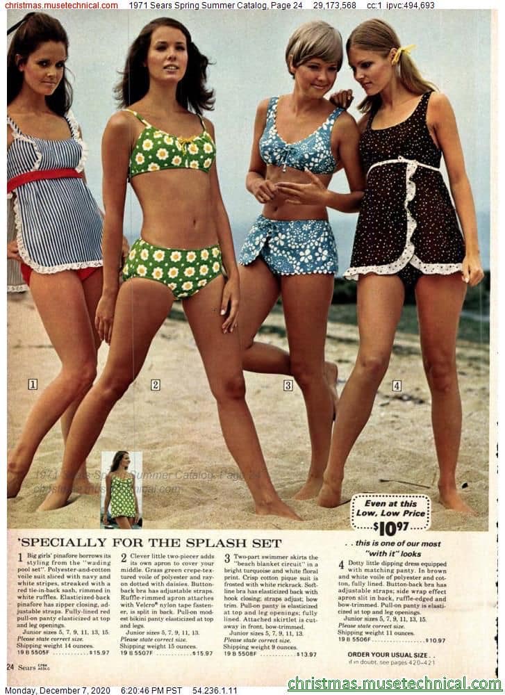 1960s Sears I think just about all my swimwear came from Sears