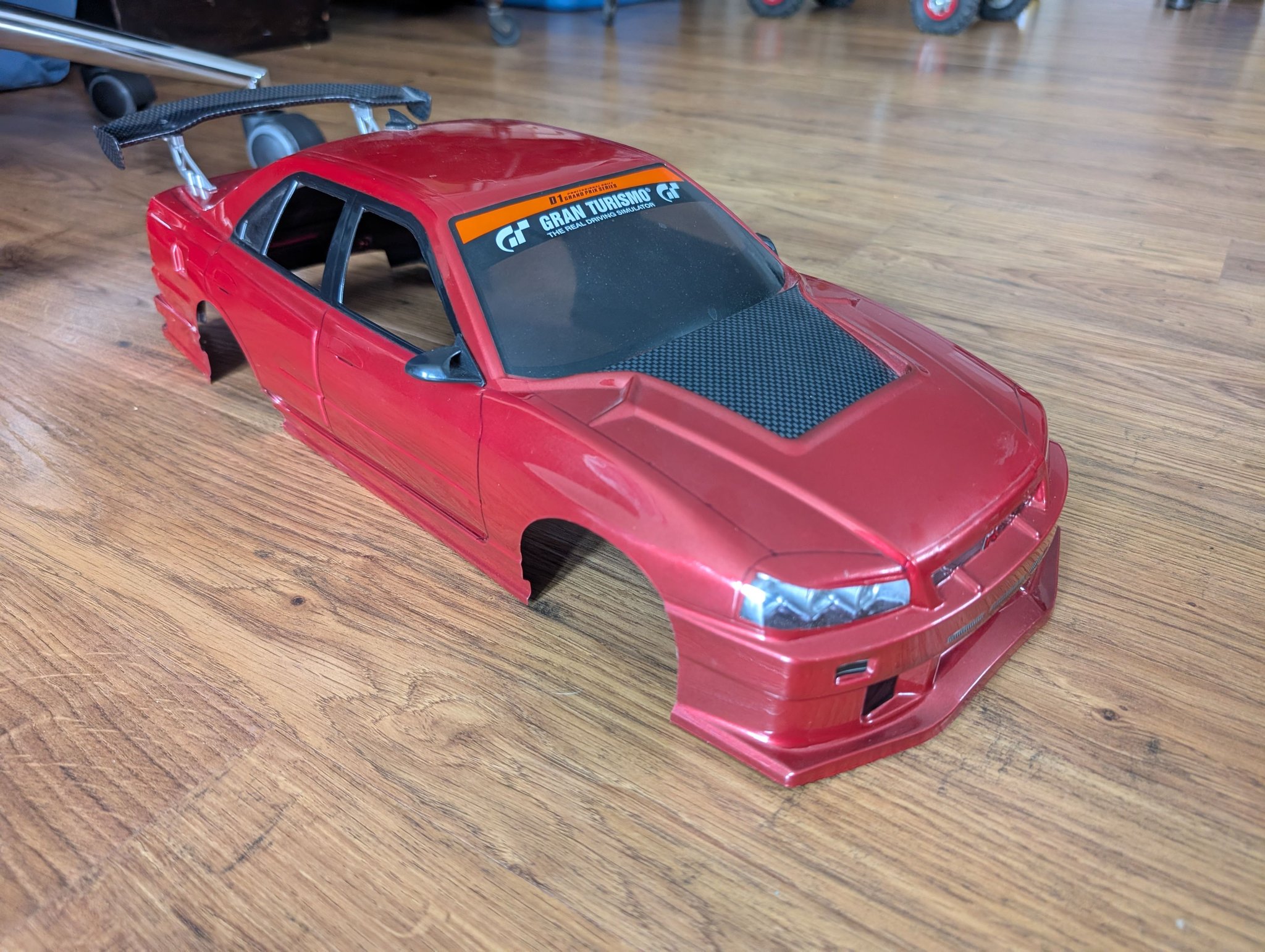 I will ship* Rare Discontinued Yokomo R34 Body. Price in USD