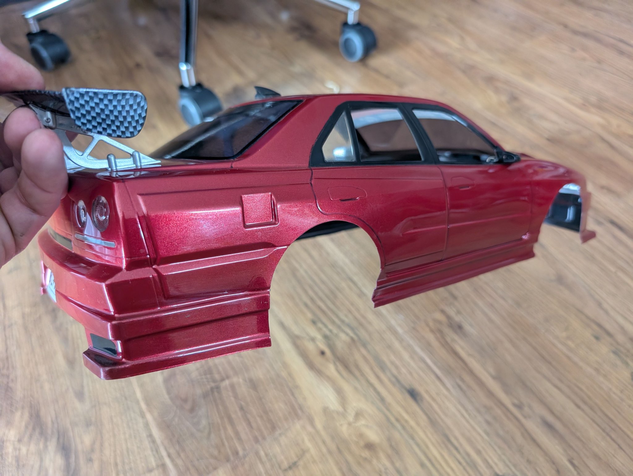 I will ship* Rare Discontinued Yokomo R34 Body. Price in USD