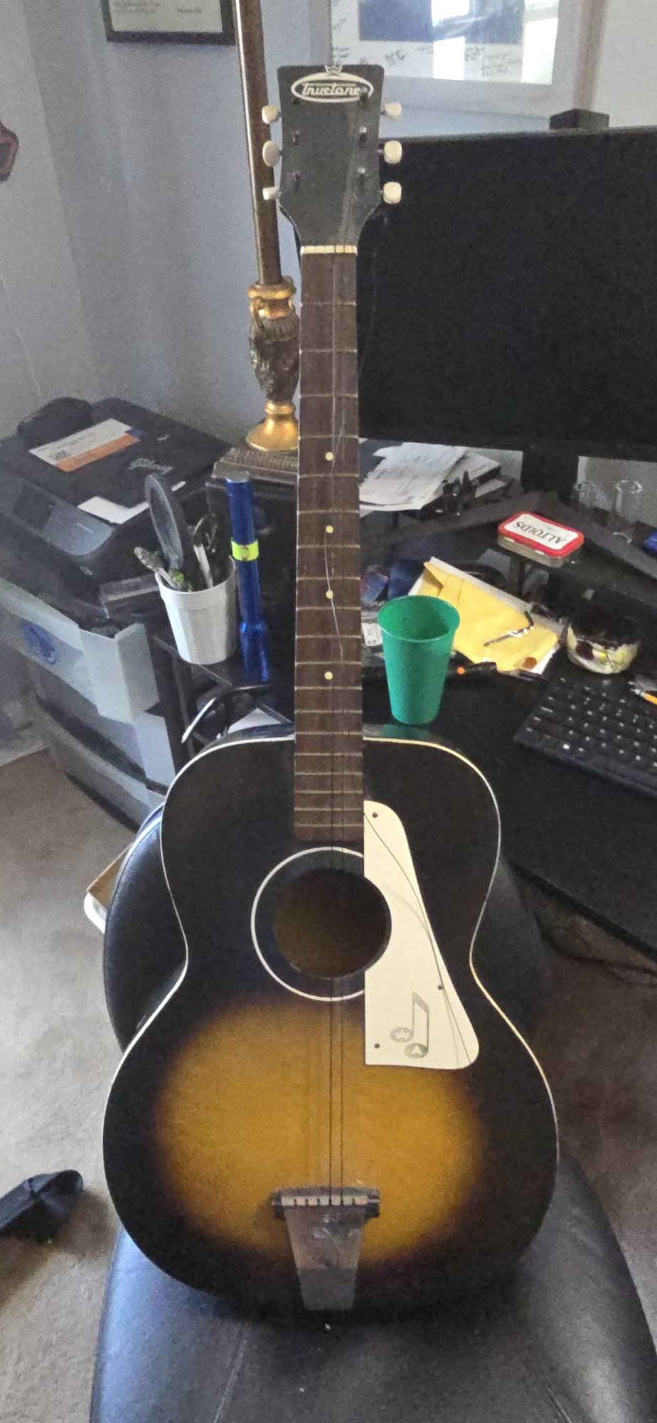Information on vintage Truetone acoustic guitar?