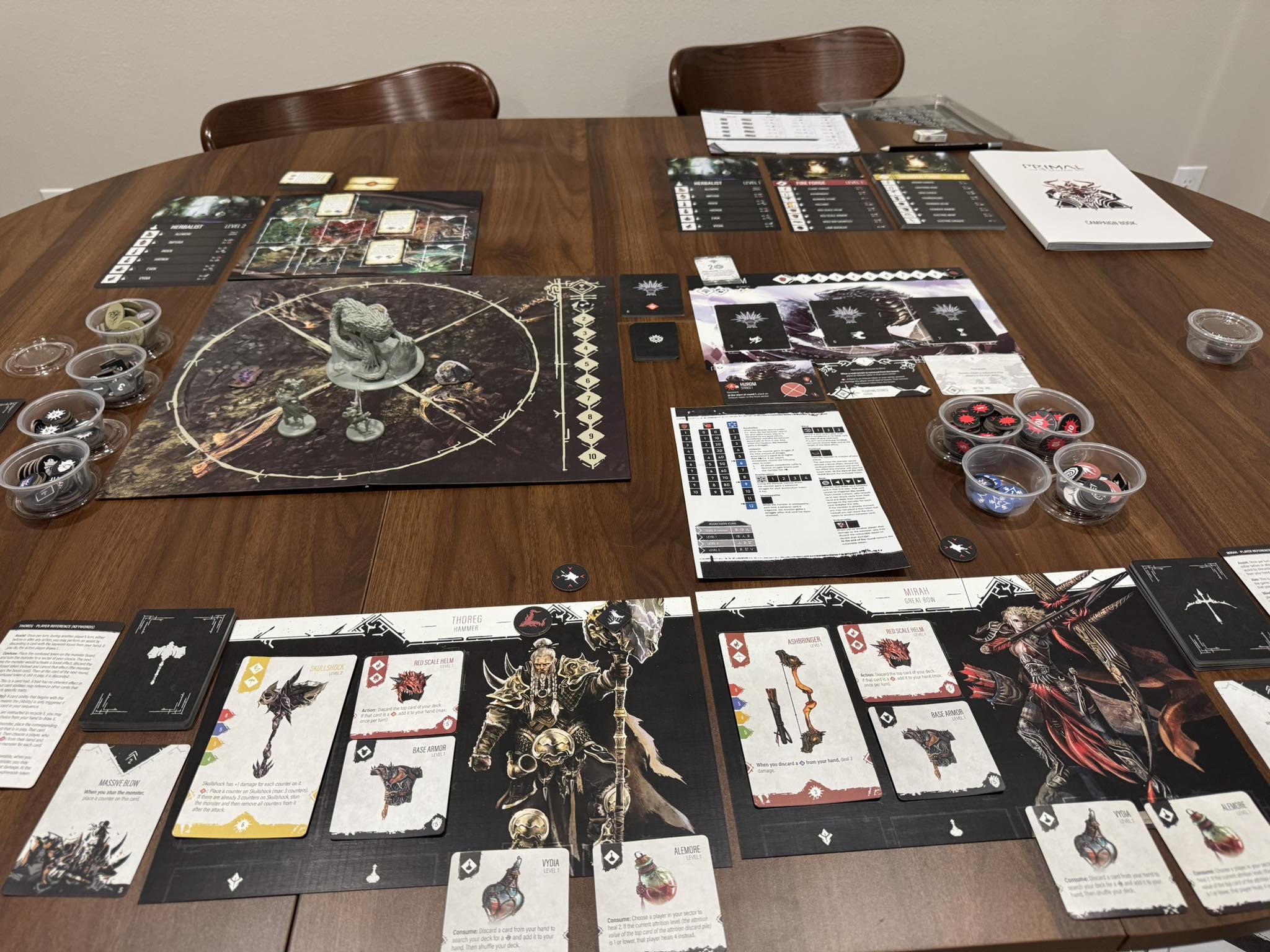 Primal: The Awakening Kickstarter ALL-IN Reggie Games ENG Board Game