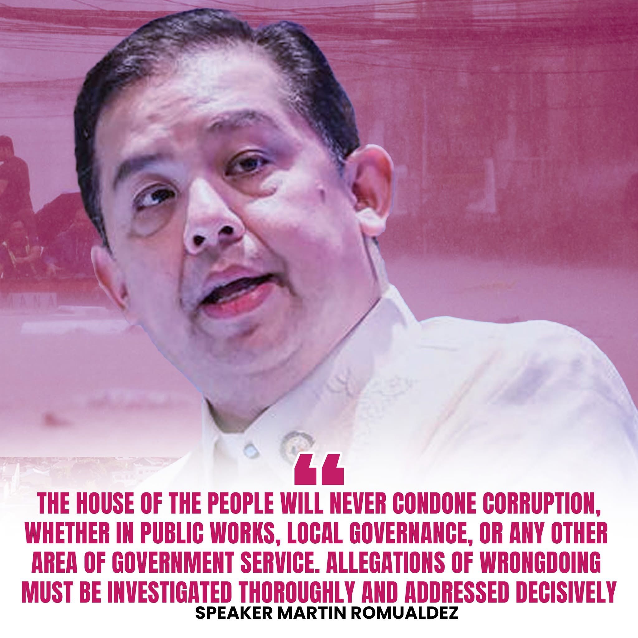 Rob Rances - “THE HOUSE WILL NEVER CONDONE CORRUPTION… IN... | Facebook