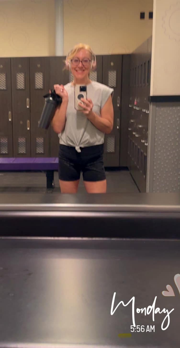 Shelly Ray - Since I’ve been going to the gym 5 days a...