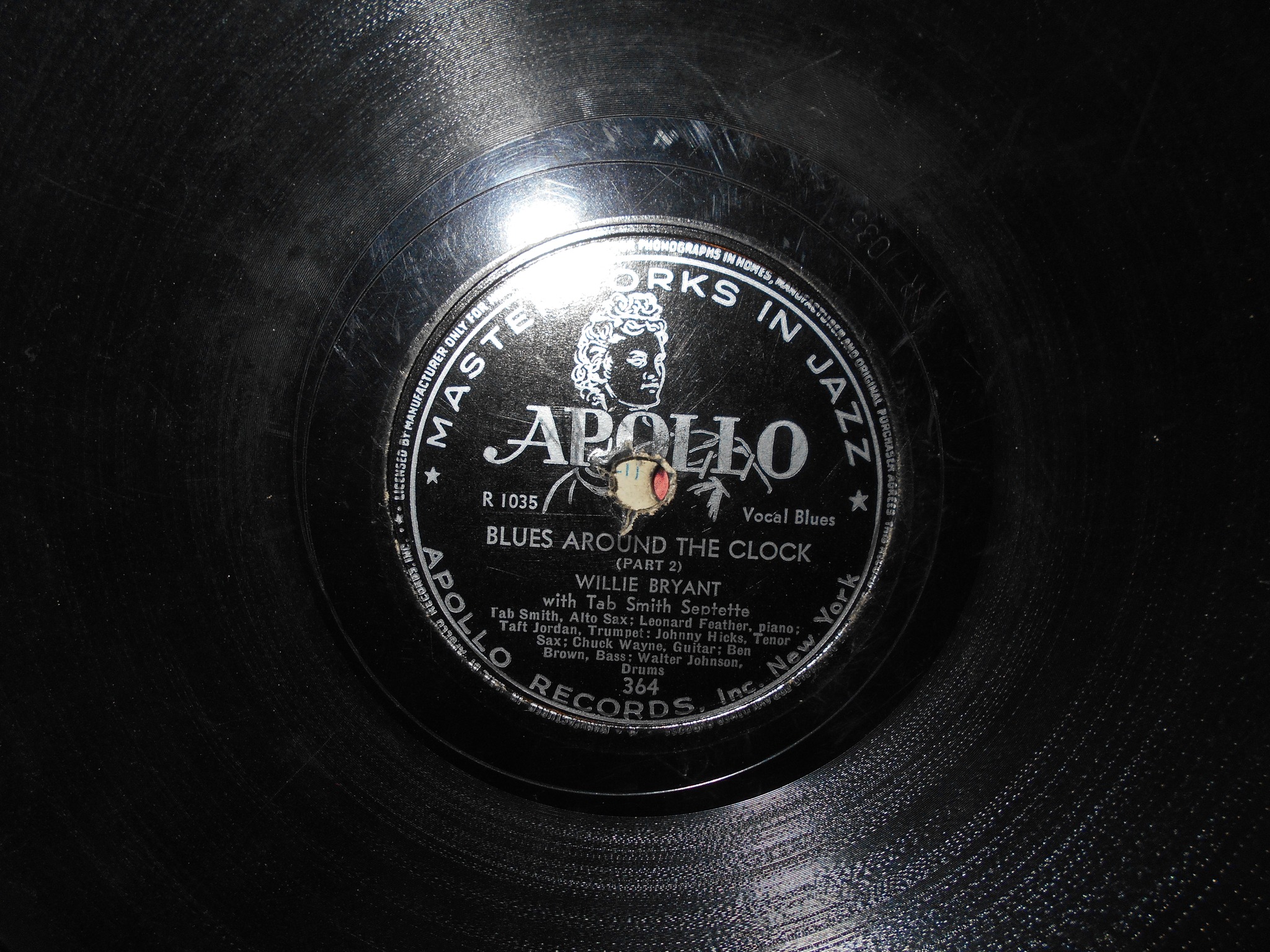 Vintage Music Records: Willie Bryant, Thelonious Monk, and Music 