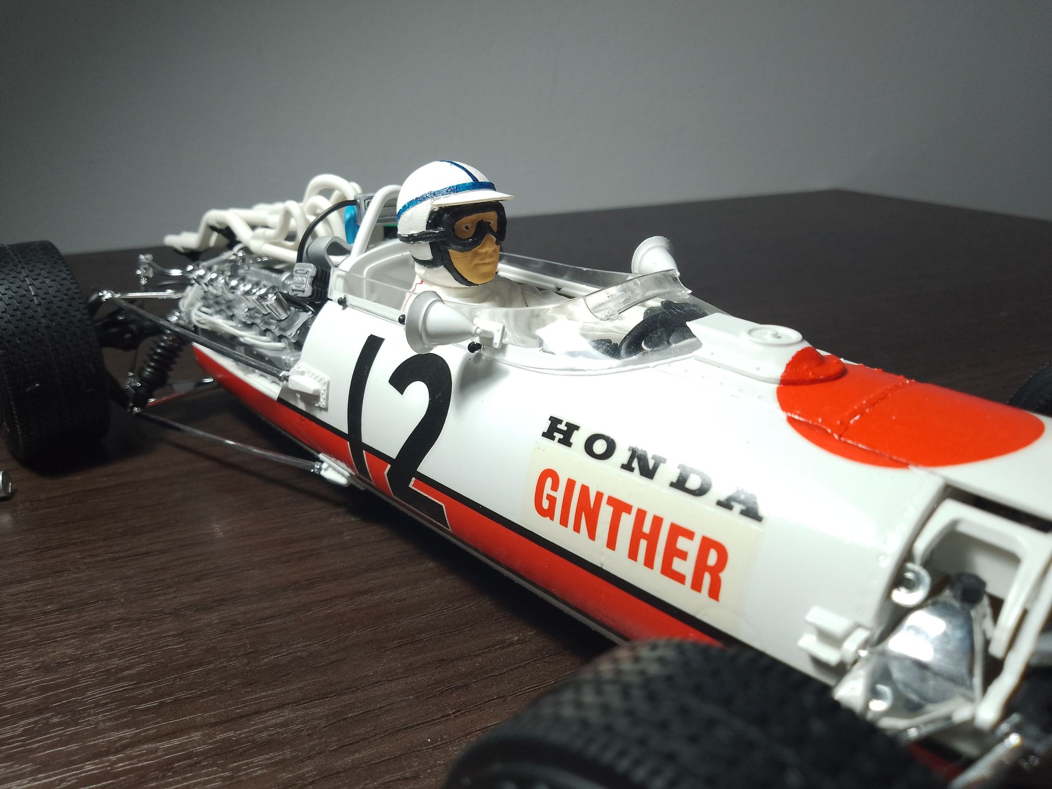 Finished 1/12 Tamiya 1966 Honda F1 model