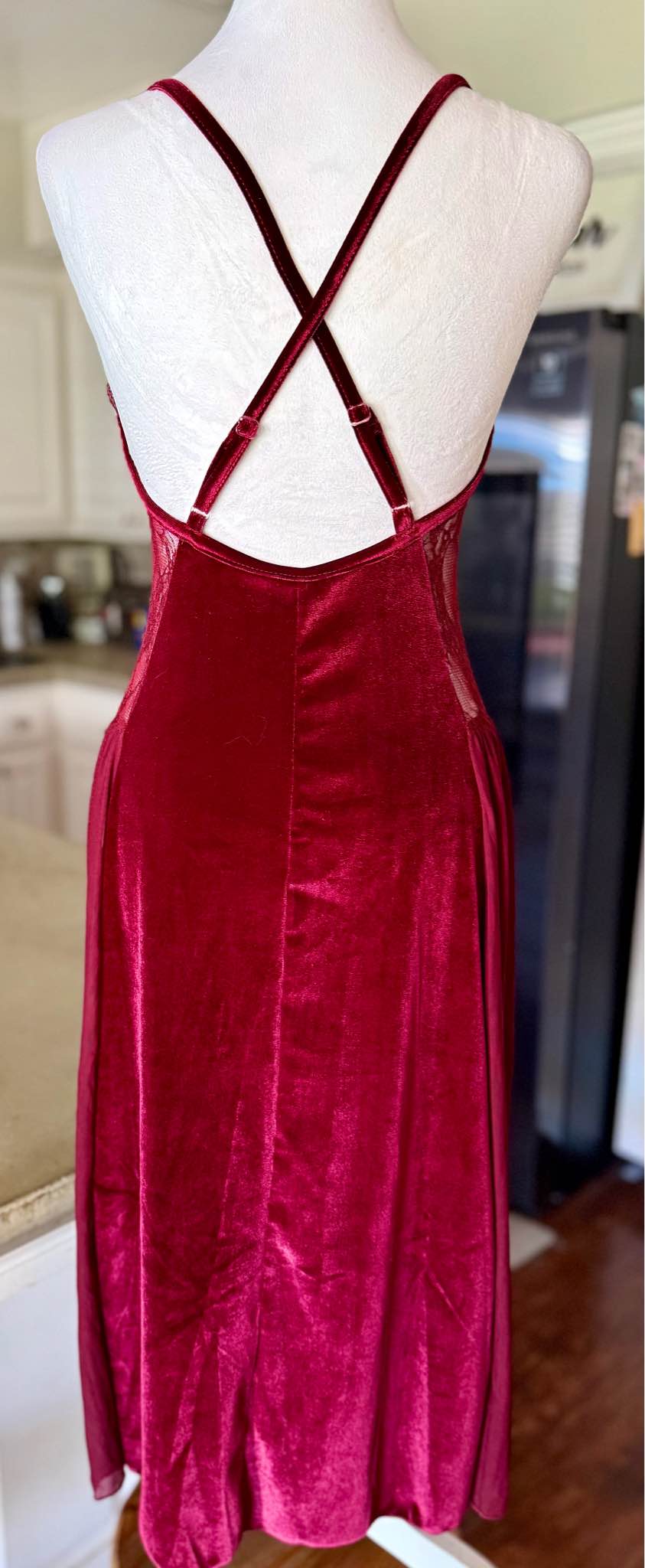 chinese dress ladies Velvet Slip  Sage  The White Raven