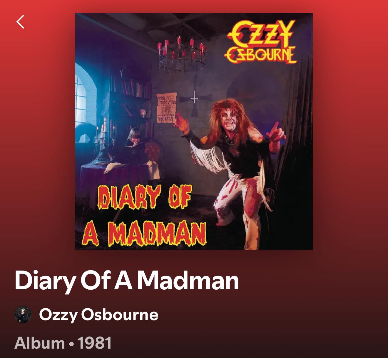 On this day in 1981, Ozzy Osbourne released Diary Of A Madman