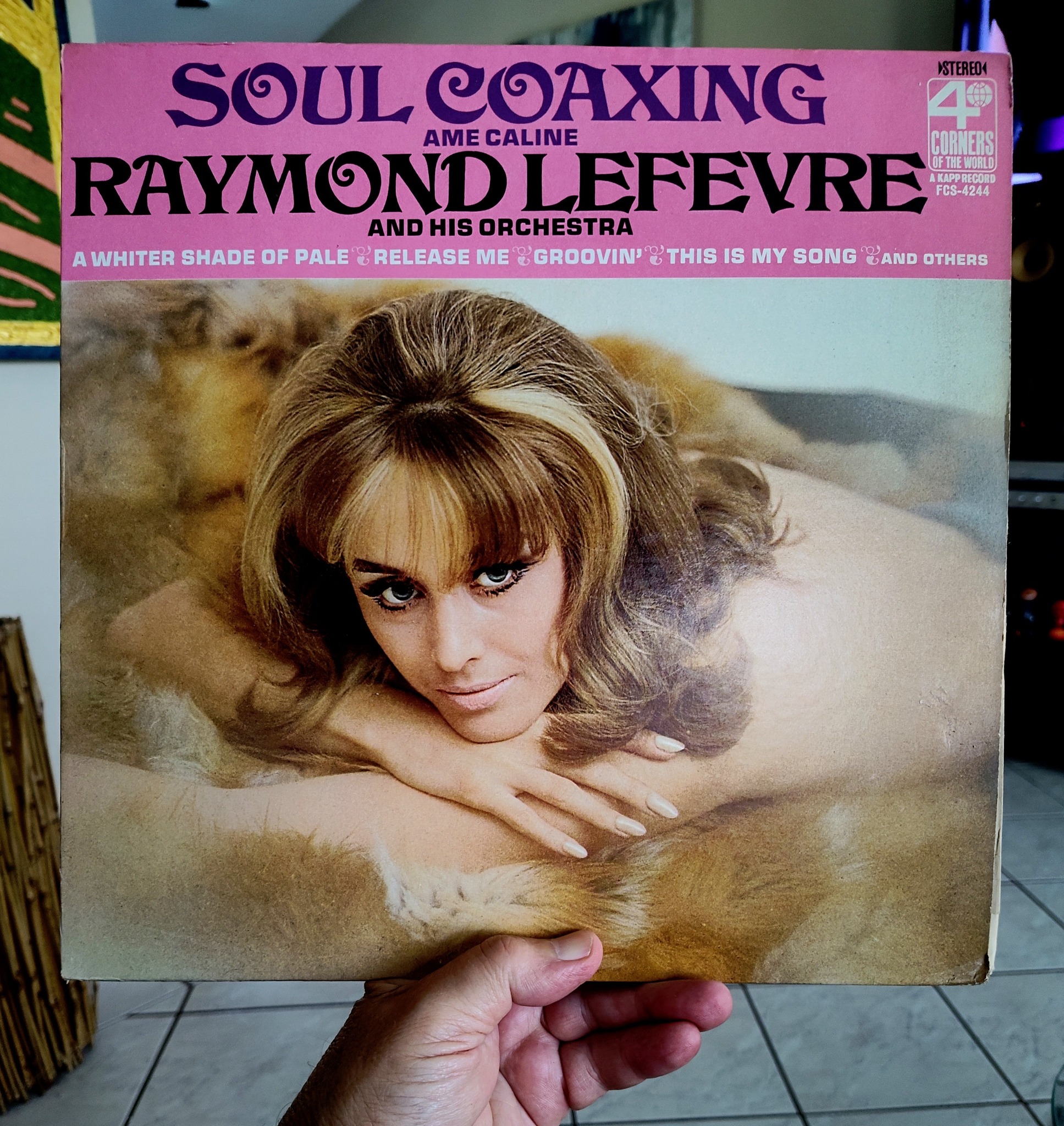 Raymond Lefevre's easy listening album with 'A Whiter Shade of