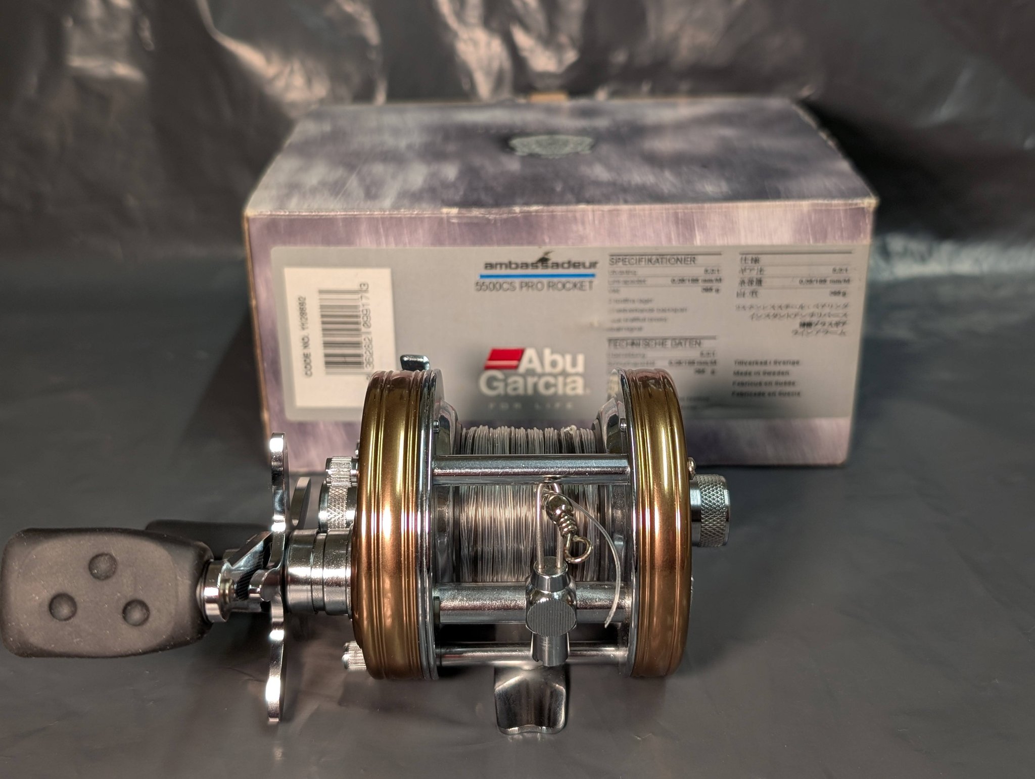 abu garcia ambassadeur stx muskie rod Conventional Reel, Size 6600 (1292726), 4 Stainless Steel Ball Bearings + 1 Roller Bearing, Synthetic Star Drag, Max of 12lb 13 Fishing Origin F1 Size:5.5:1 (Left Hand Retrieve) The Ambassadeur S combos N4:CUSTOMERAPPRECIATION23%
