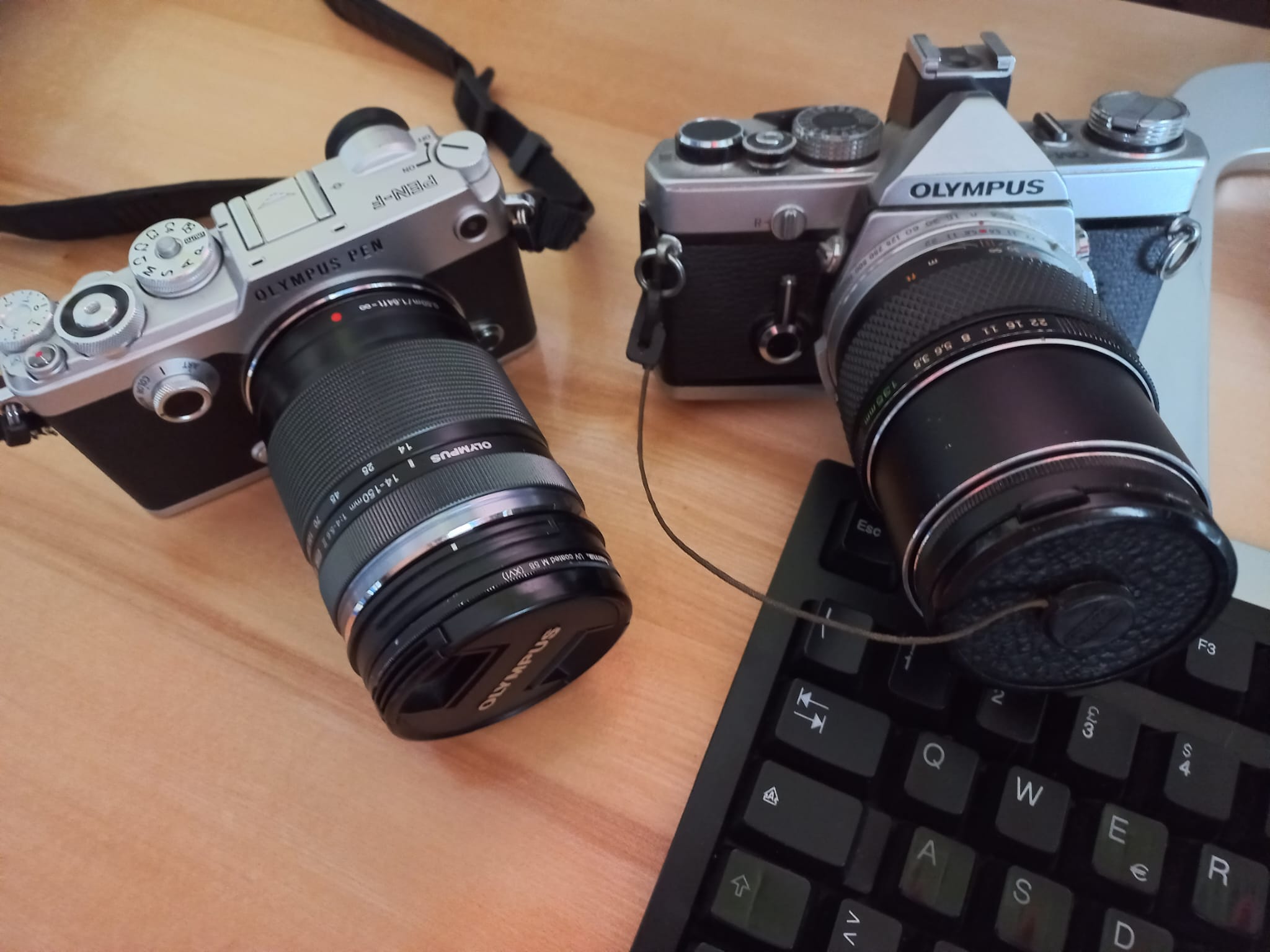 I have an olympus pen e-pl8 - how would I connect this to my ecamm 