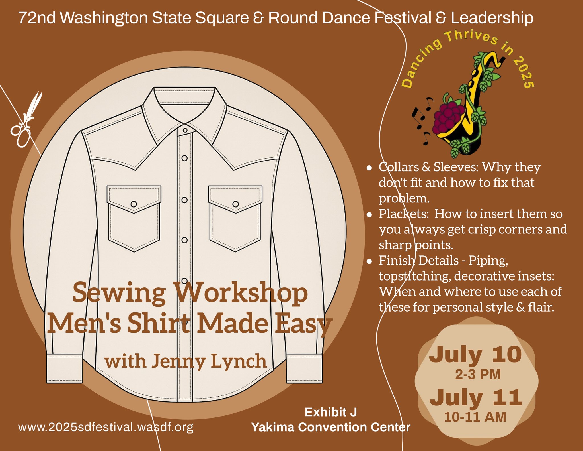 Rainier Council of Square and Folk dancing | Do you sew men's shirts ...