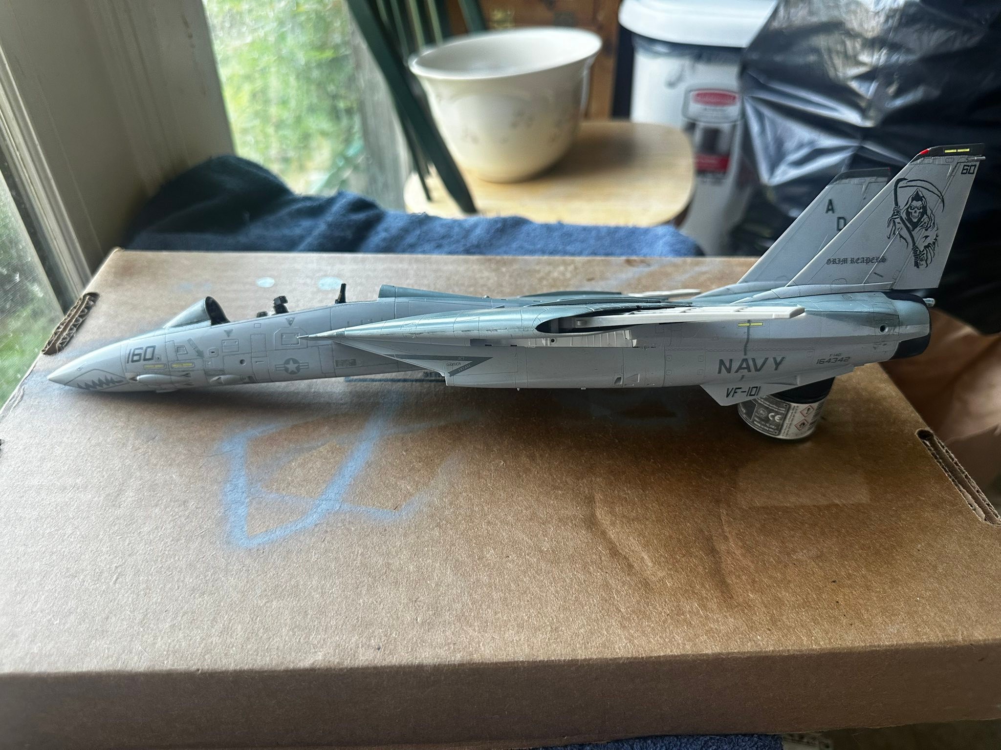 WITTY WINGS F-14 TOMCAT VF-154 BLACK KNIGHTS NF100- 2003