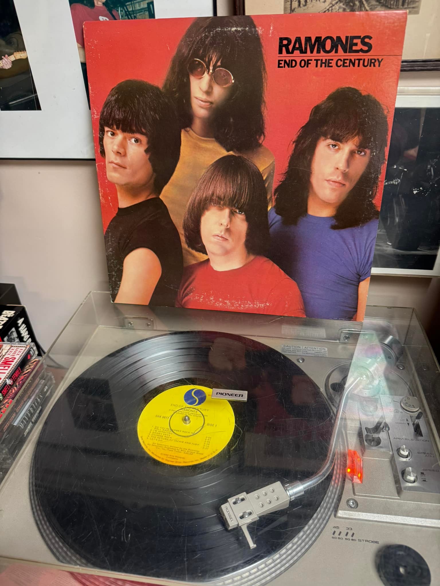 RAMONES** *End Of The Century* 1980, US, Sire, cut by Phil Brown