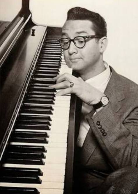 Steve Allen sings with his television orchestra in 1955 album