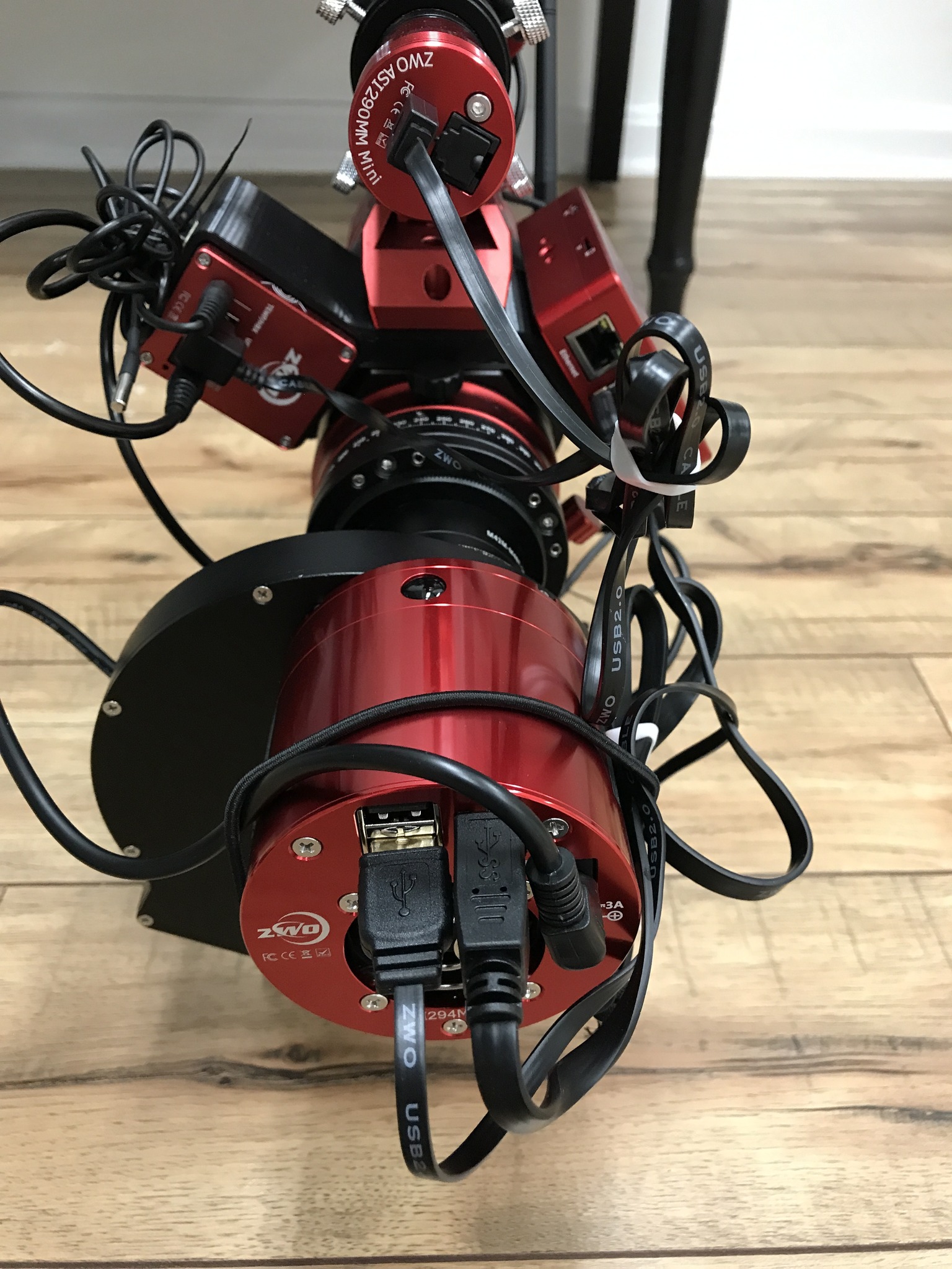 How to determine sensor tilt on ZWO 183MC Pro and Redcat 51
