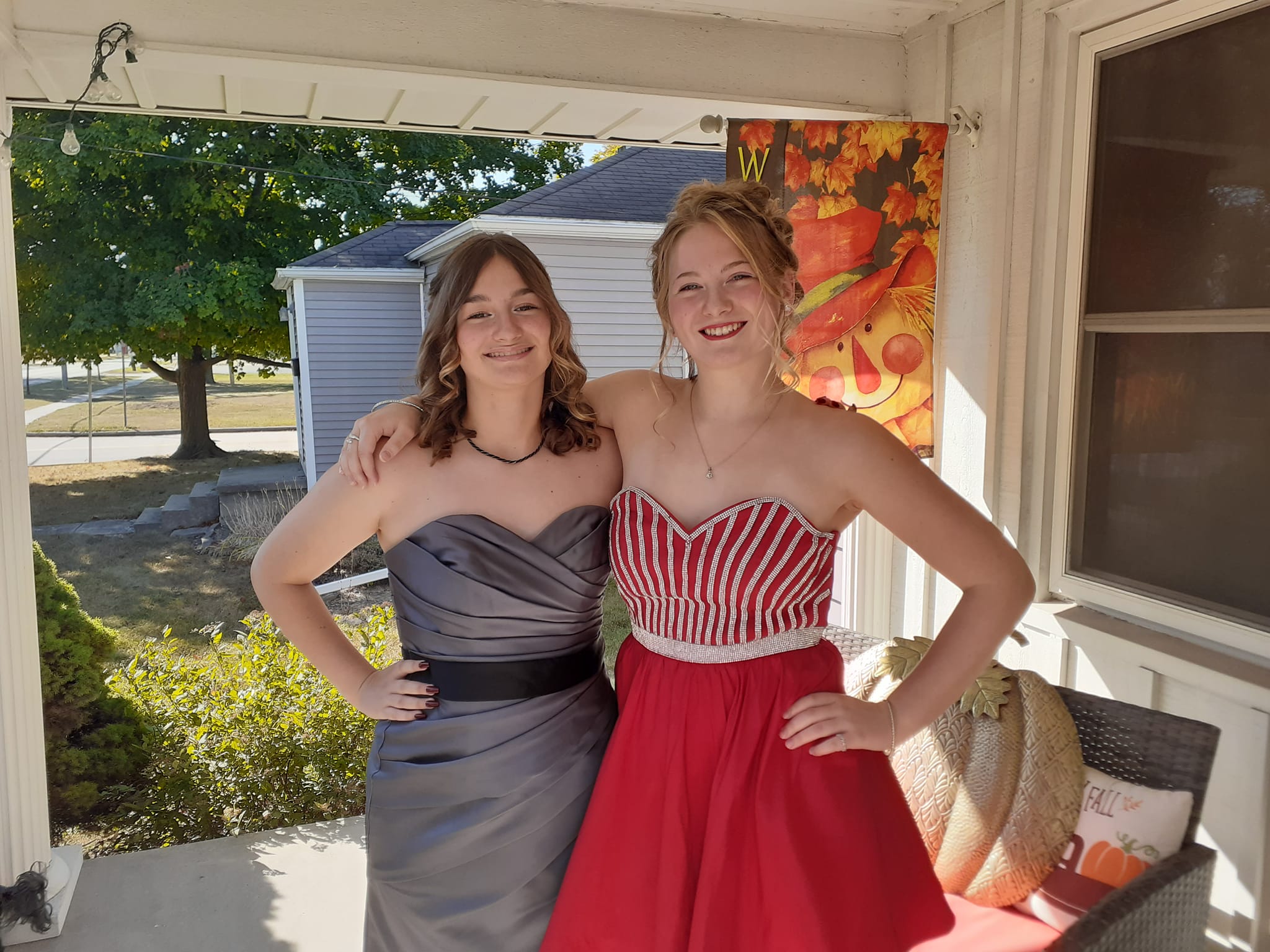 brooklyn and bailey homecoming dresses More beautiful ladies ready for homecoming! Wedding dress