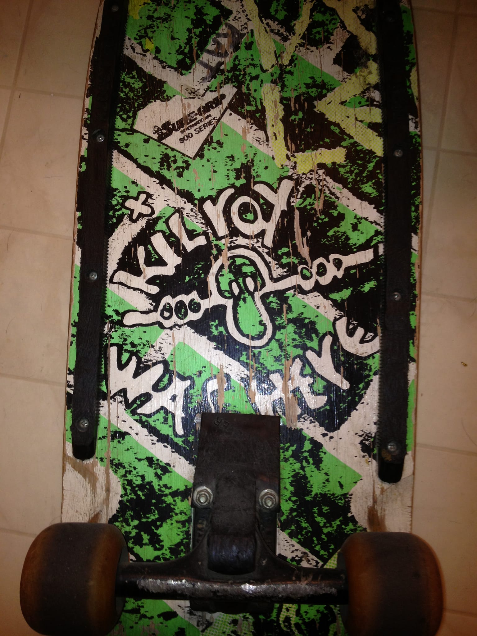 Vintage Sure Grip International skateboard