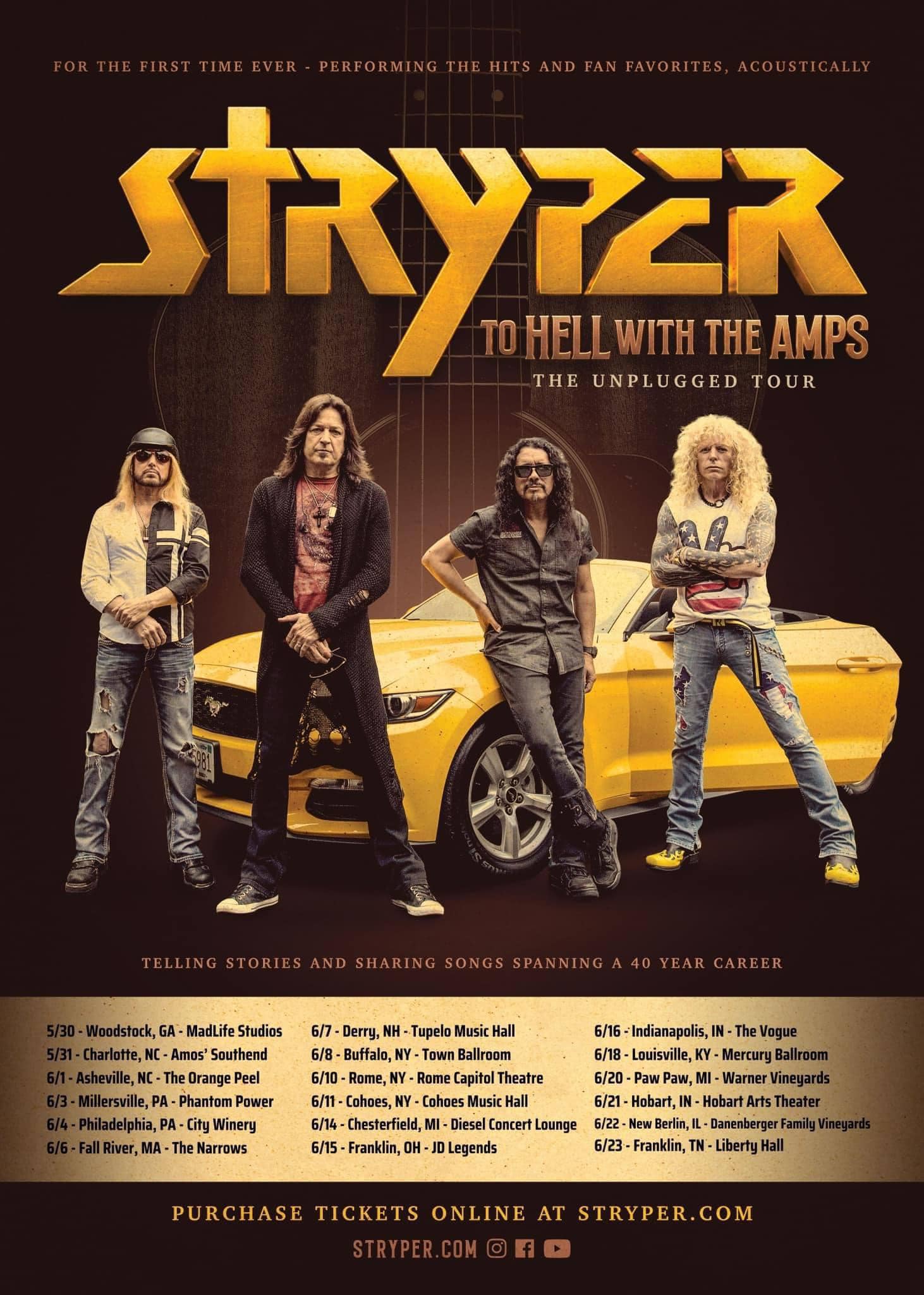 Stryper christian metal band coming to Marion Illinois