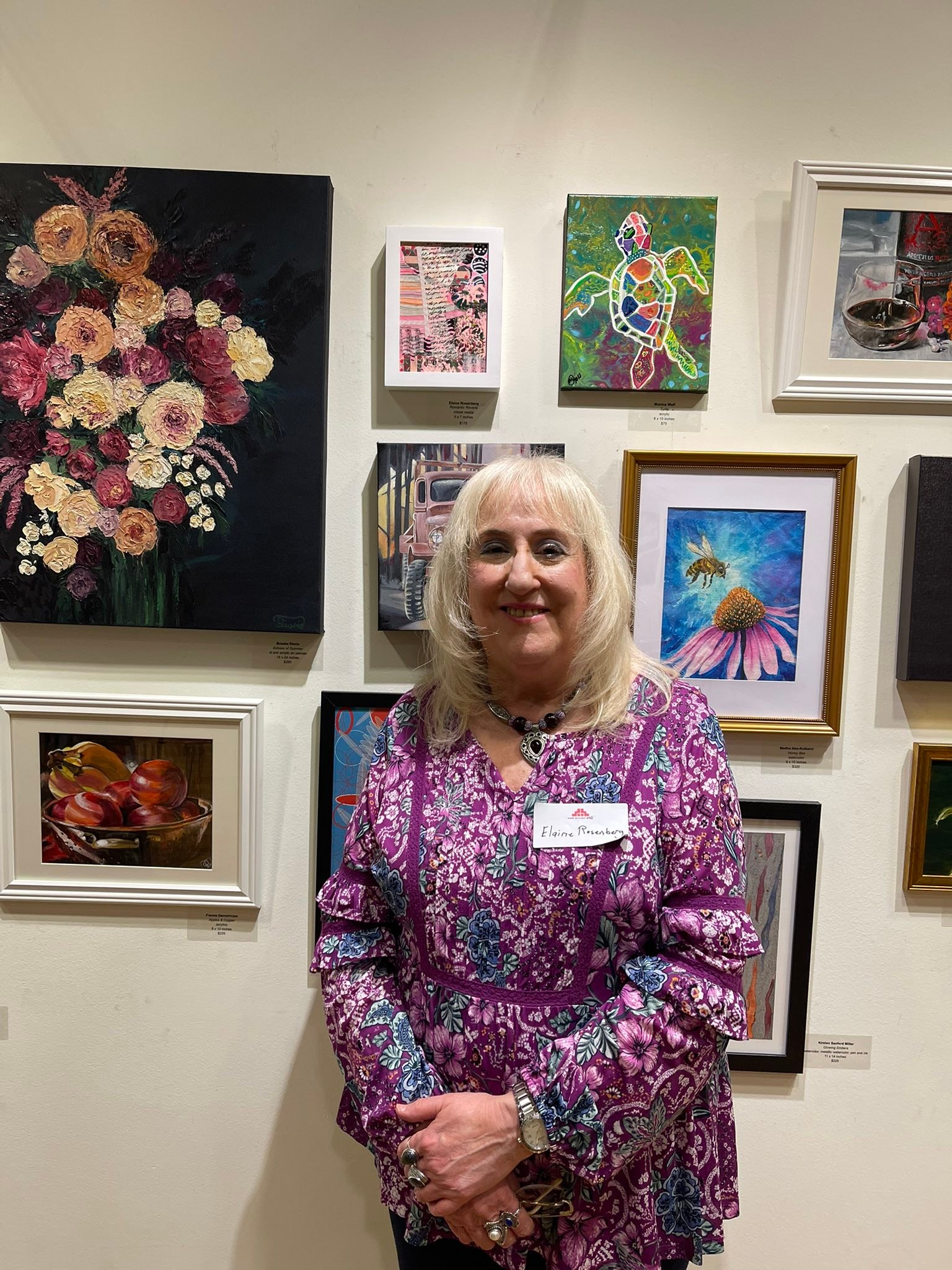 Here are pics of my art, and others,... - Elaine Rosenberg | Facebook