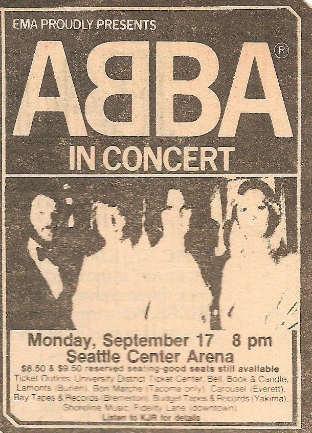 ABBA アバ 1979年 北米・ヨーロッパツアー パンフレット （プログラム