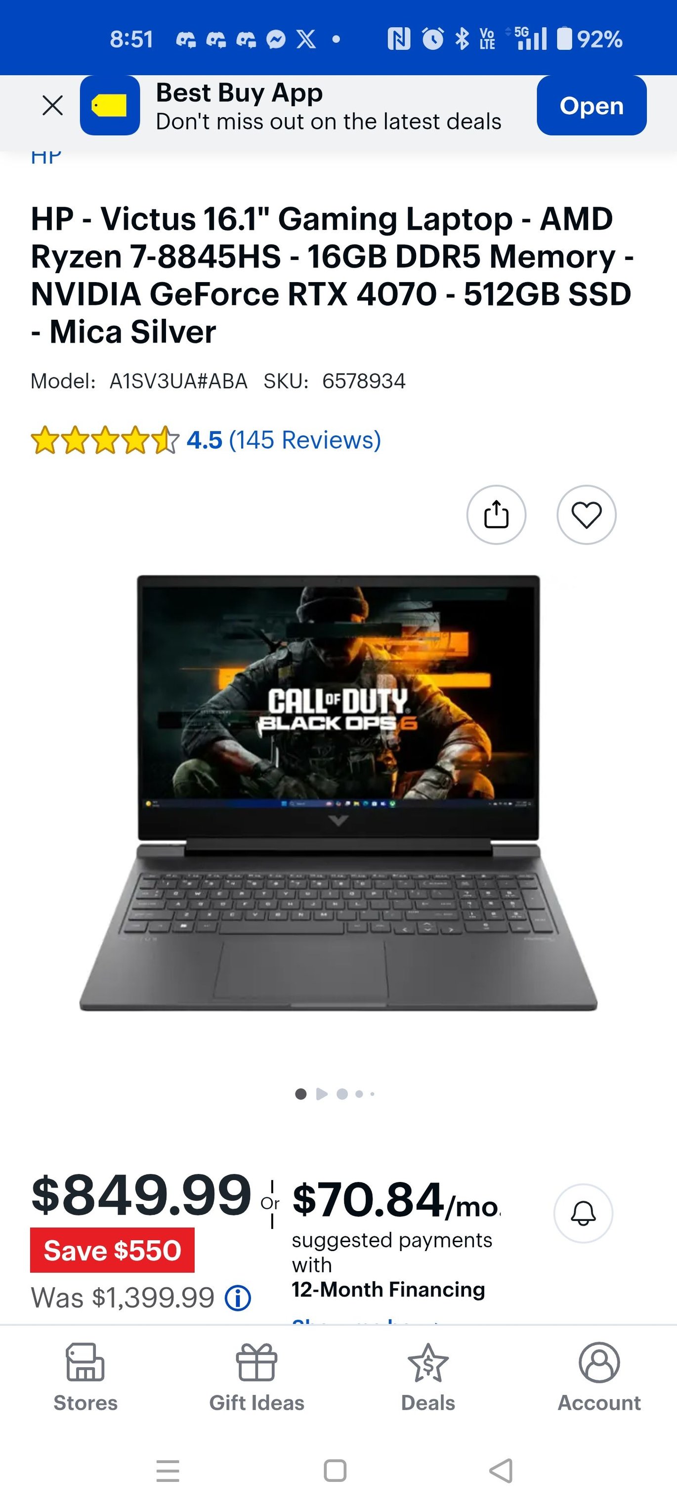 SHOPEE BEST DEAL ] ￼FIREBAT U6B 16-inch Laptop, AMD Ryzen 7 8745H 