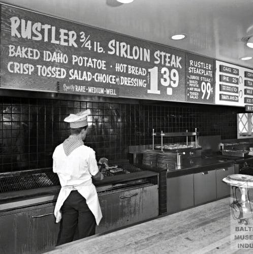 Baltimore Photos, Memories, History, etc. | The Rustler Steak House on ...