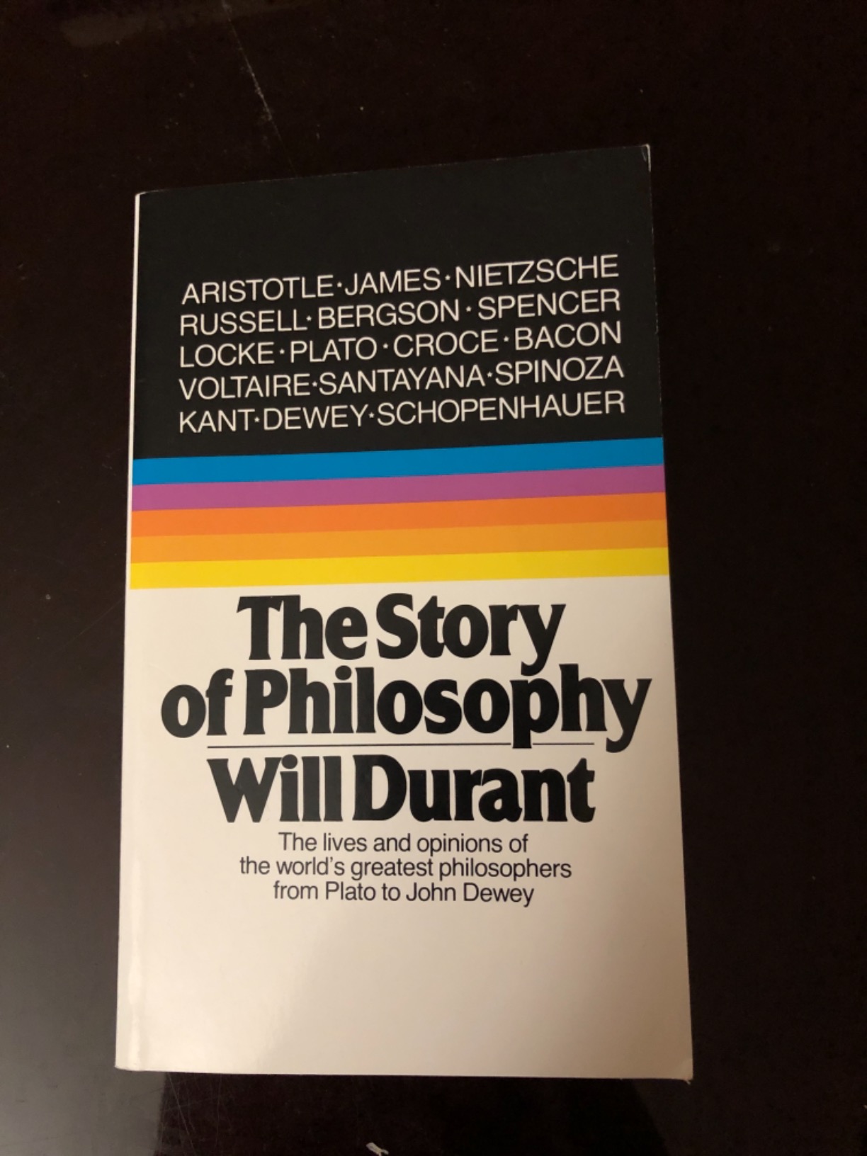 Book Review — “The Story of Philosophy” by Will Durant 'Tosin
