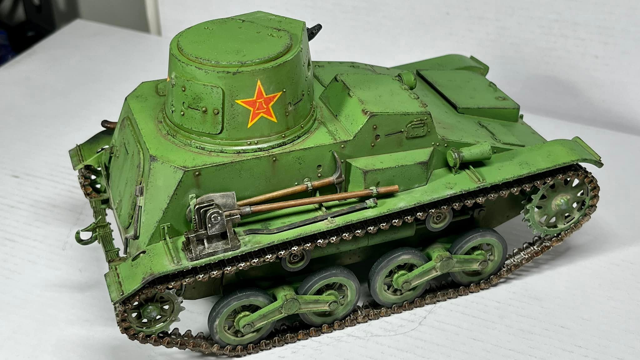 Takom 1/16 Type 94 Chinese tankette calling it done 👌