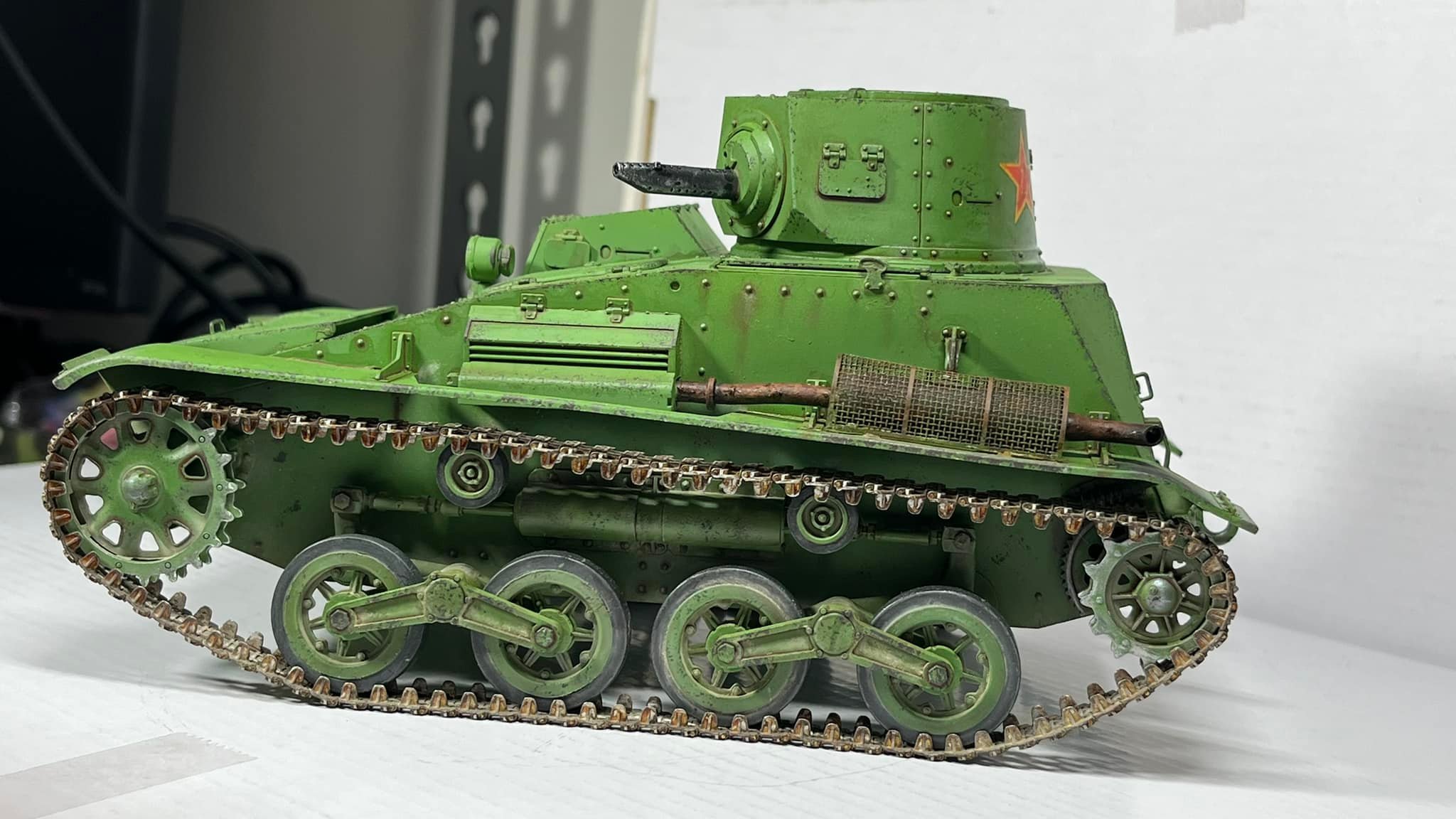 Takom 1/16 Type 94 Chinese tankette calling it done 👌