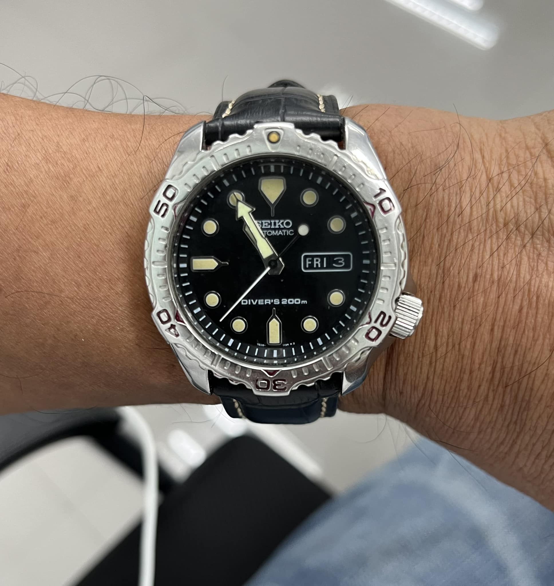 Rare Vintage Seiko Scuba Diver 200m SKX171 Automatic 7S26-7020