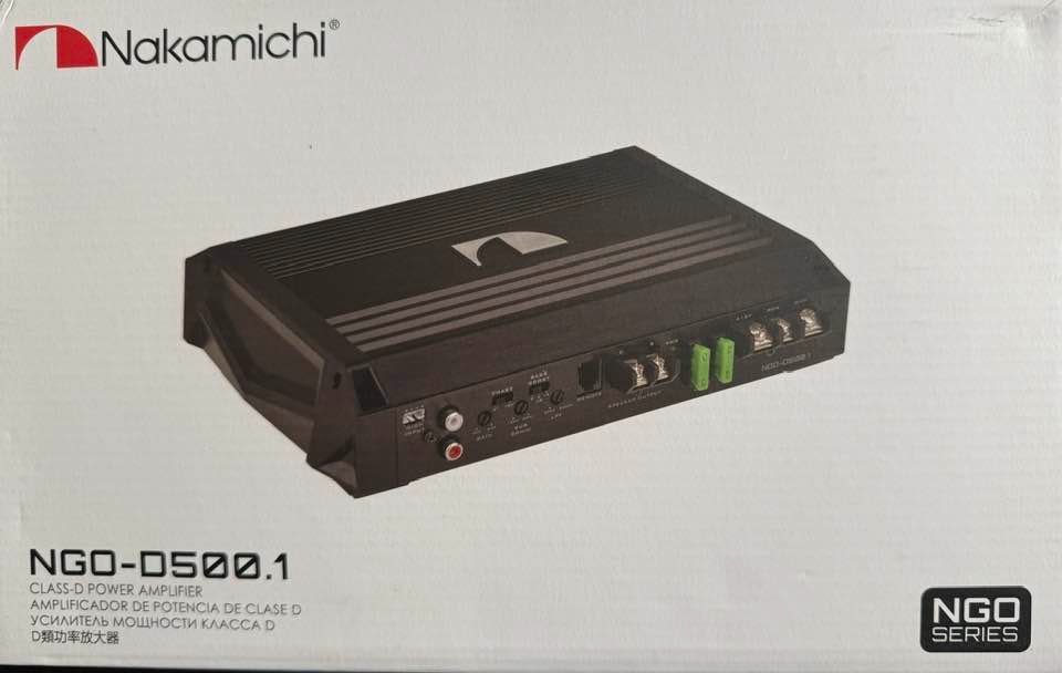 Nakamichi nkta75.2 amplifier for car speakers