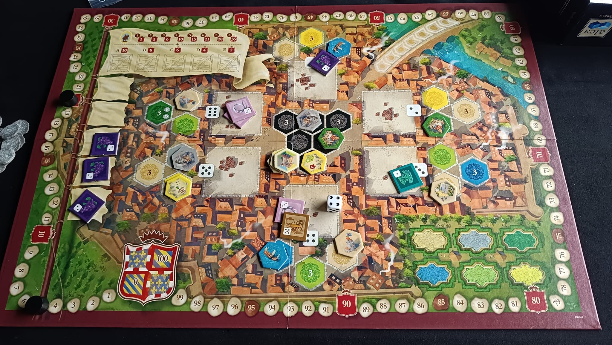 Dés Set de 7 dés - Assortiments Jeux de Rôles - BlueInk Jeu de Rôle