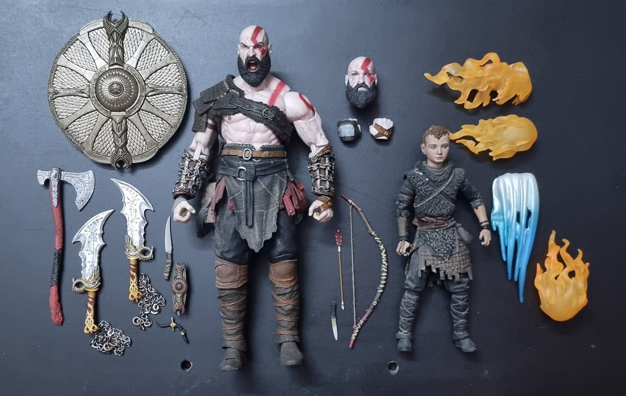 NECA Kratos and Atreus 2-pack action figures