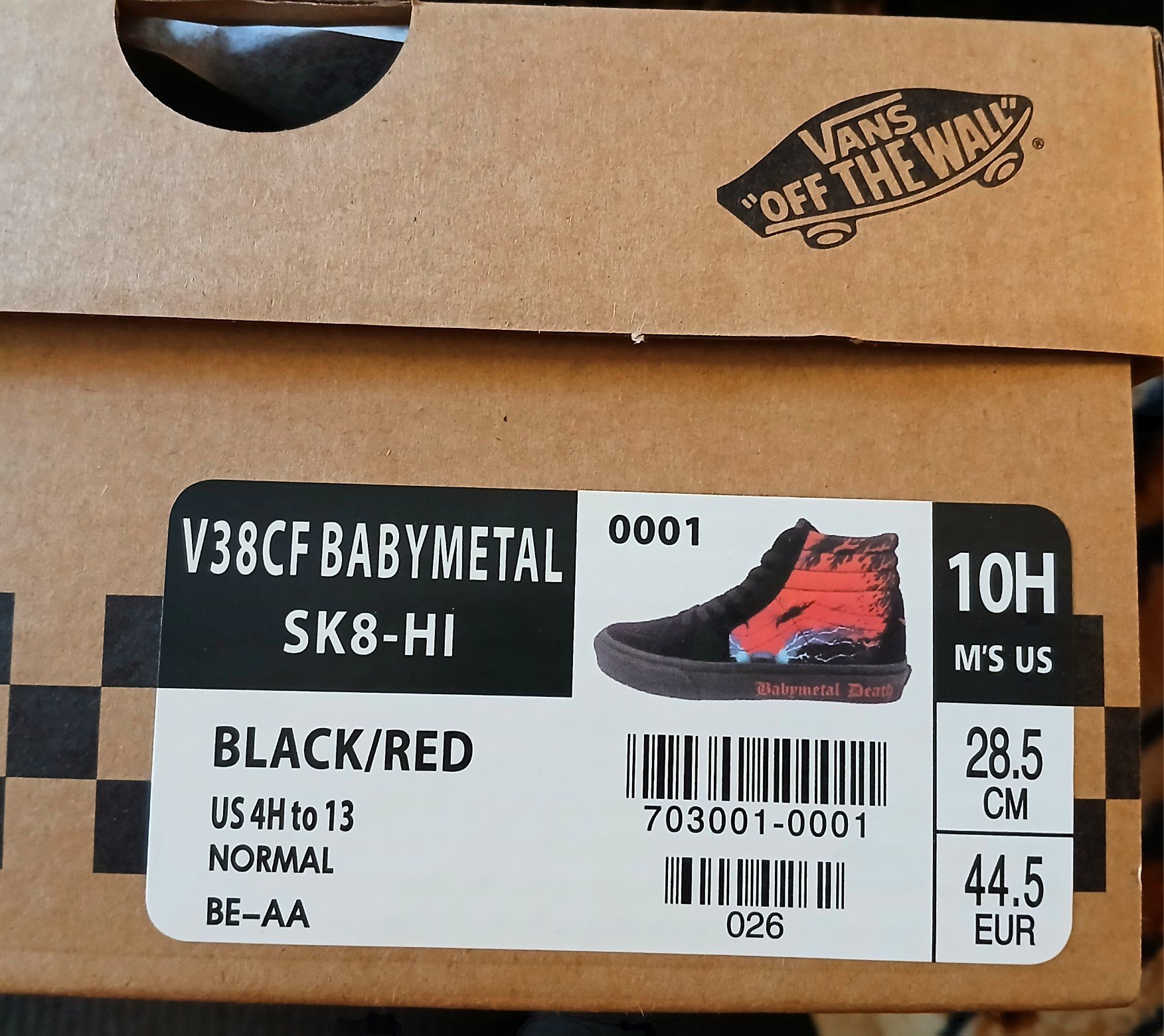Babymetal x Vans Sk8-Hi shoes review