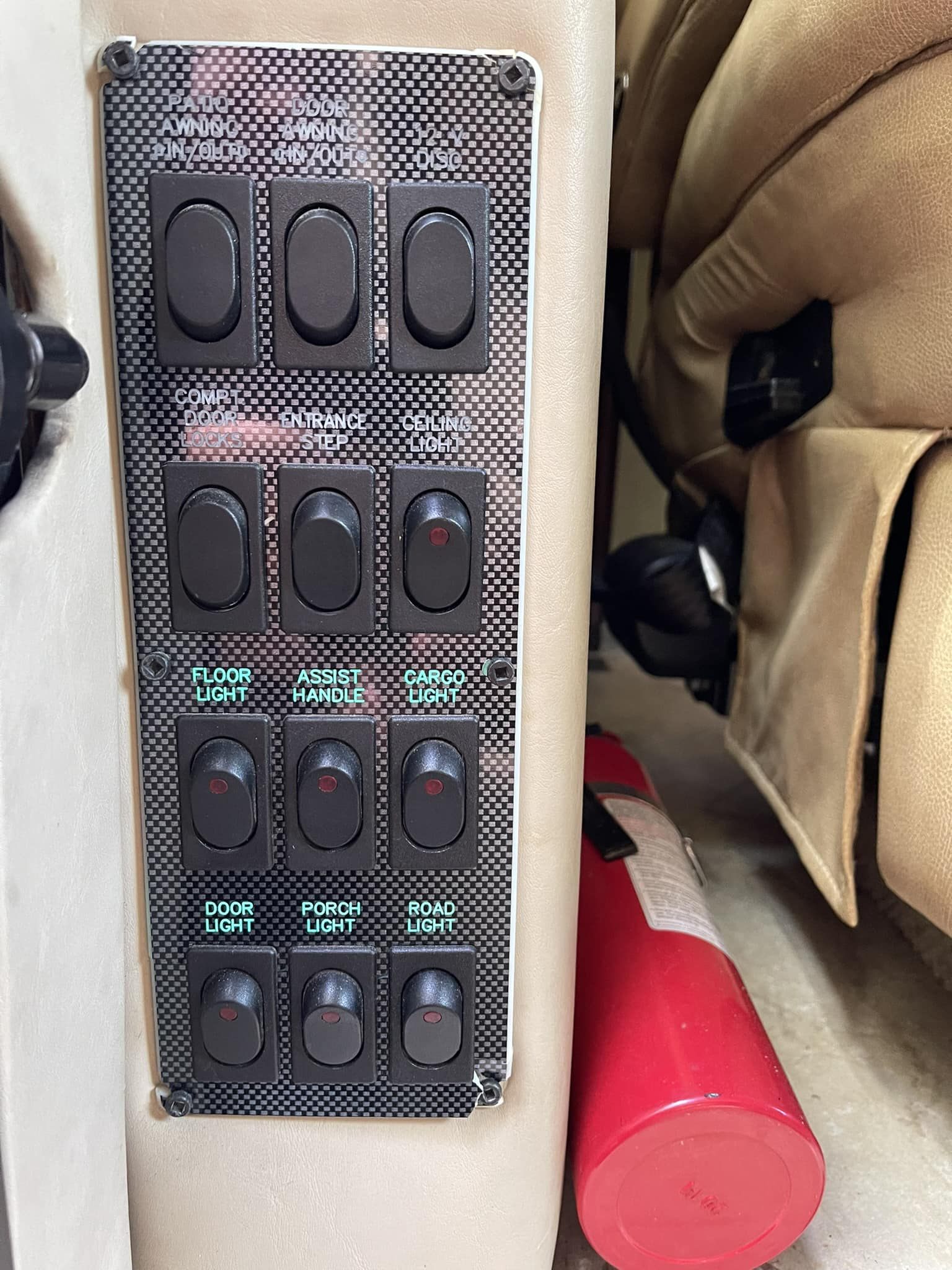 Replacement for 2007 Tiffin Allegro bus switch panel?