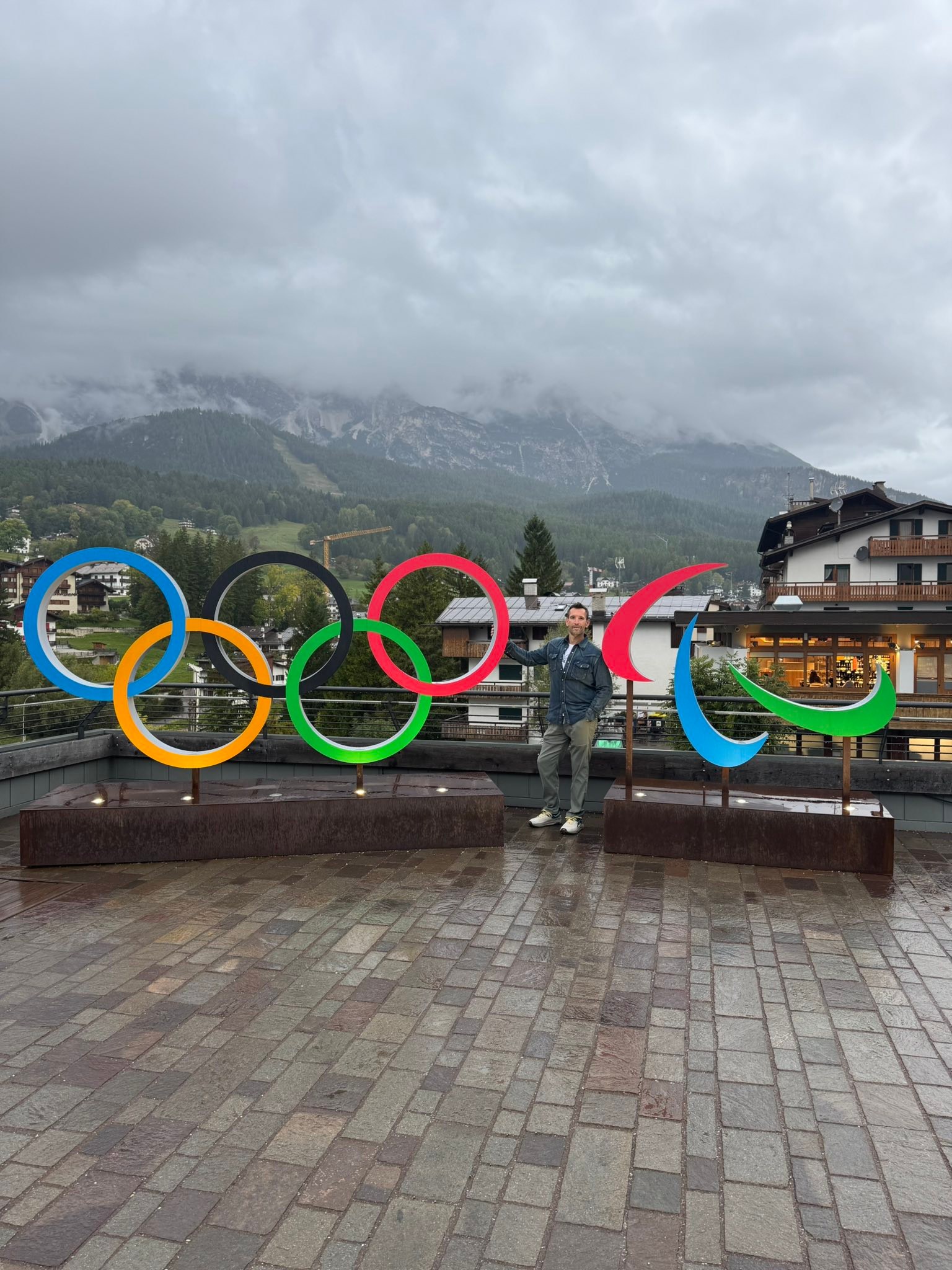 Tad - The 2026 Olympic winter games are being held here and the village ...