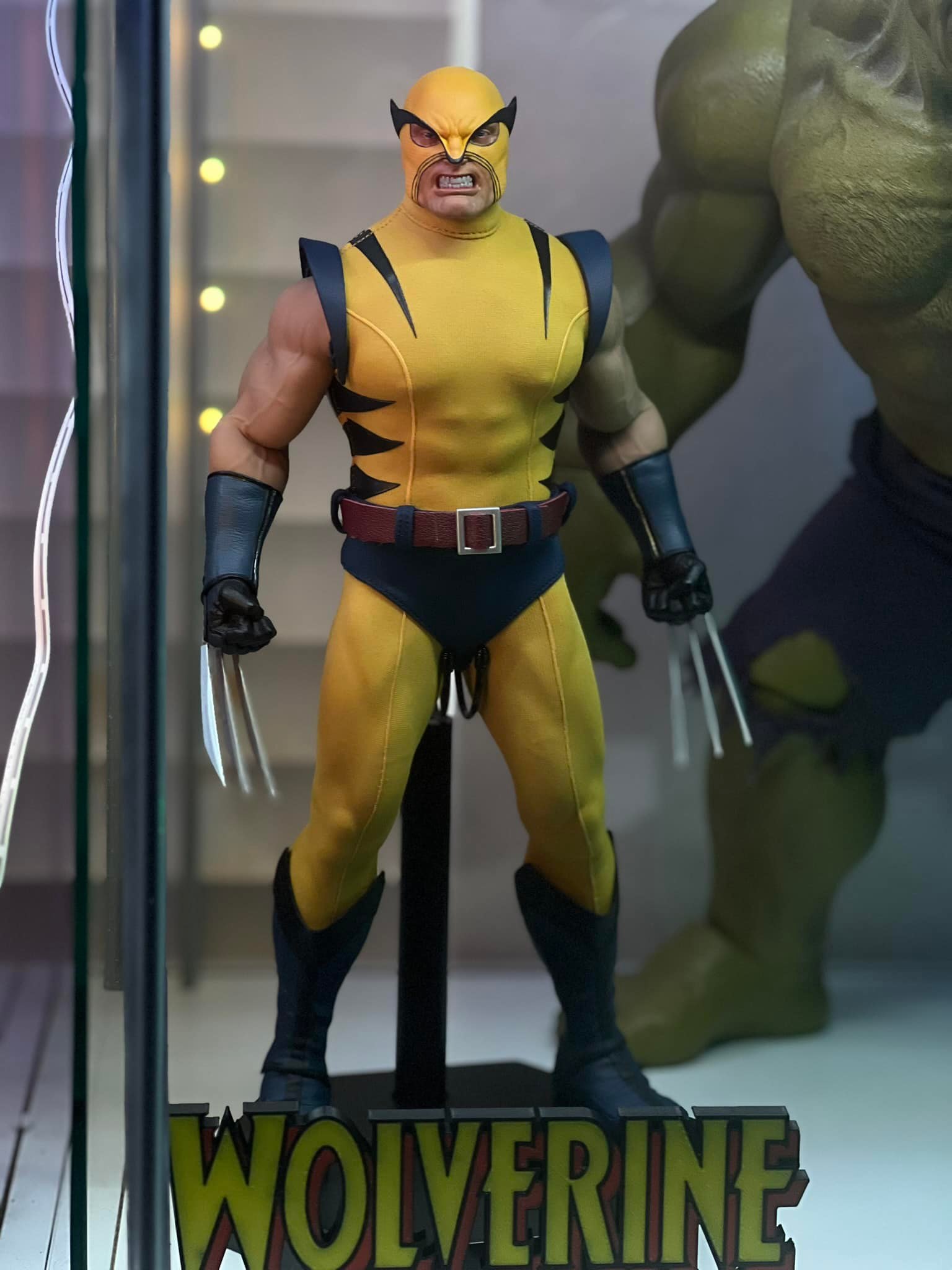 A few custom 1/6 scale Wolverines I put together