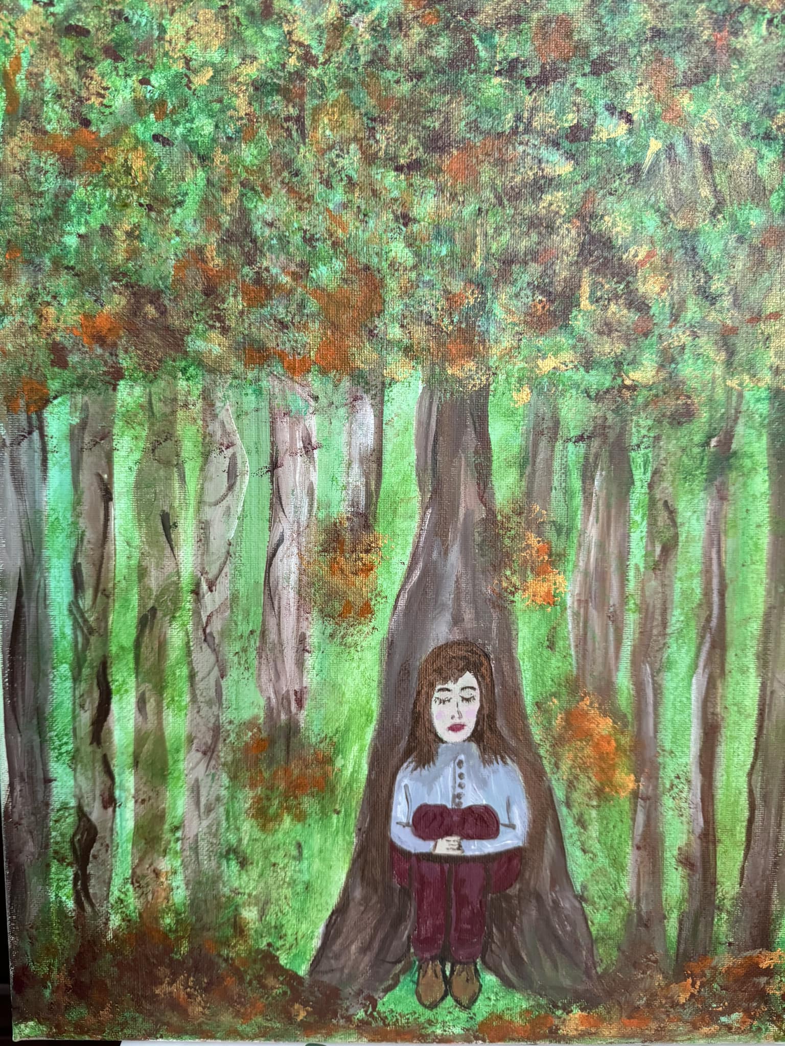 Poetry inspiration: breathing in the woods