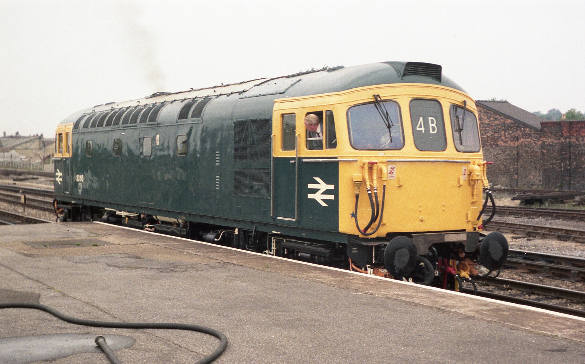 Rail Thing - Class 33 | A scan of a faded negative of ex works 33116 at ...