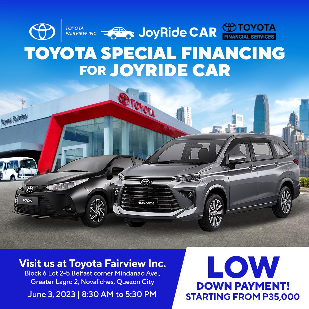 JoyRide - Avail of the LOW DOWN PAYMENT PACKAGE especially brought to ...