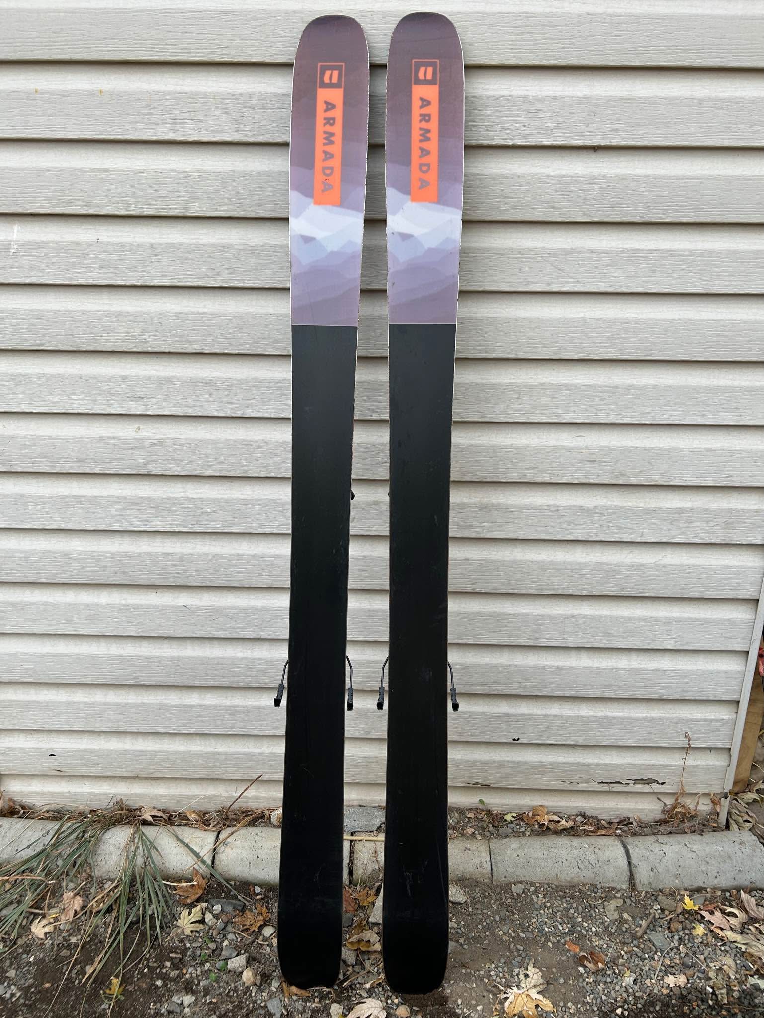 180 cm length Armada shift bindings I bought these skis new a 