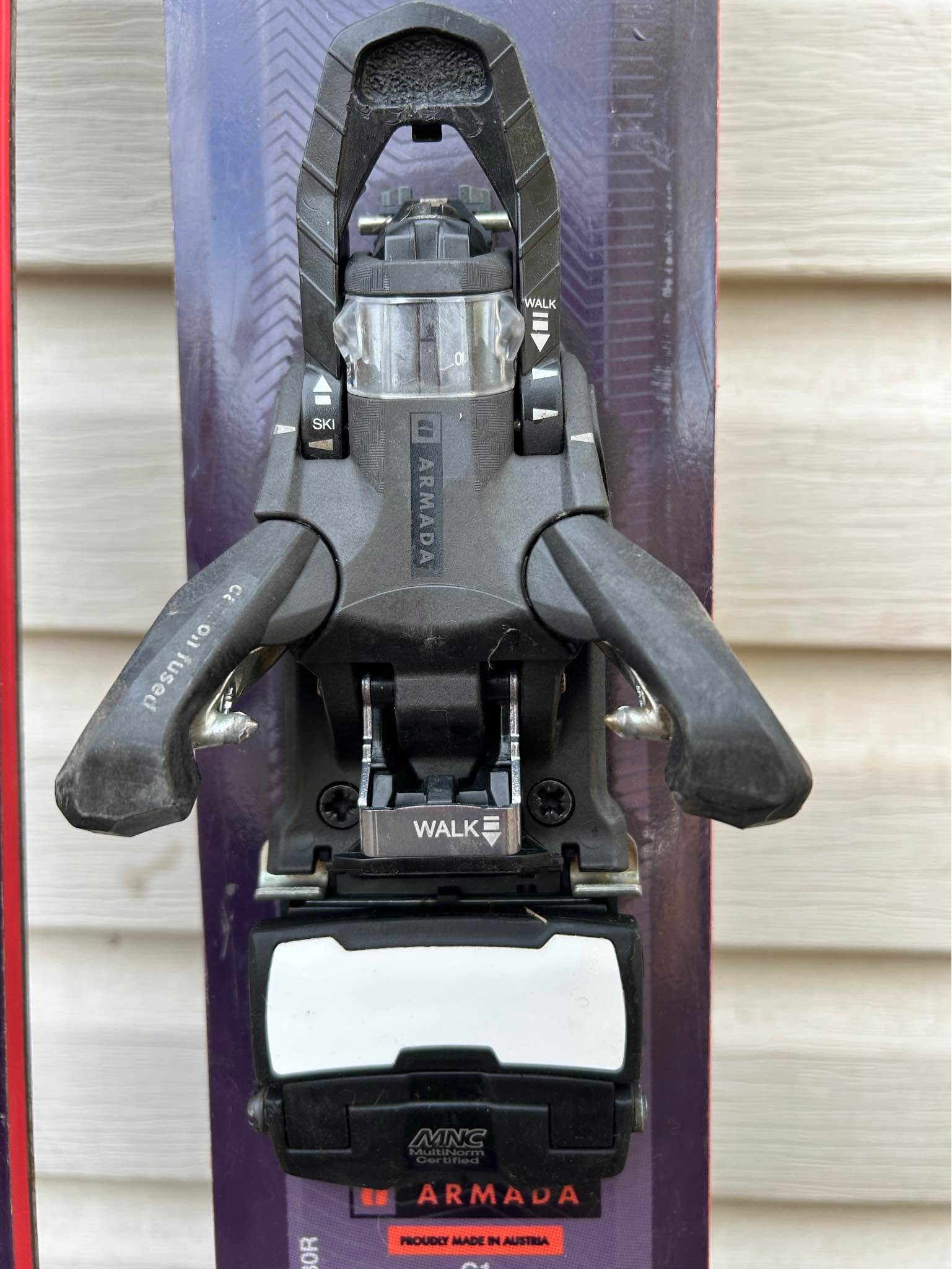 180 cm length Armada shift bindings I bought these skis new a 
