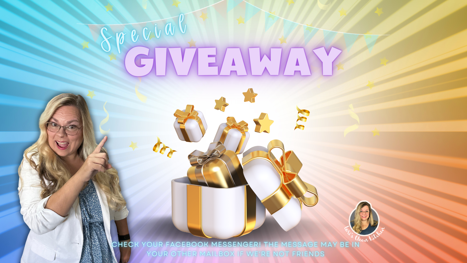 Andrea Rioux's PC Party ~ GIVEAWAY-check your messages!!🍽️