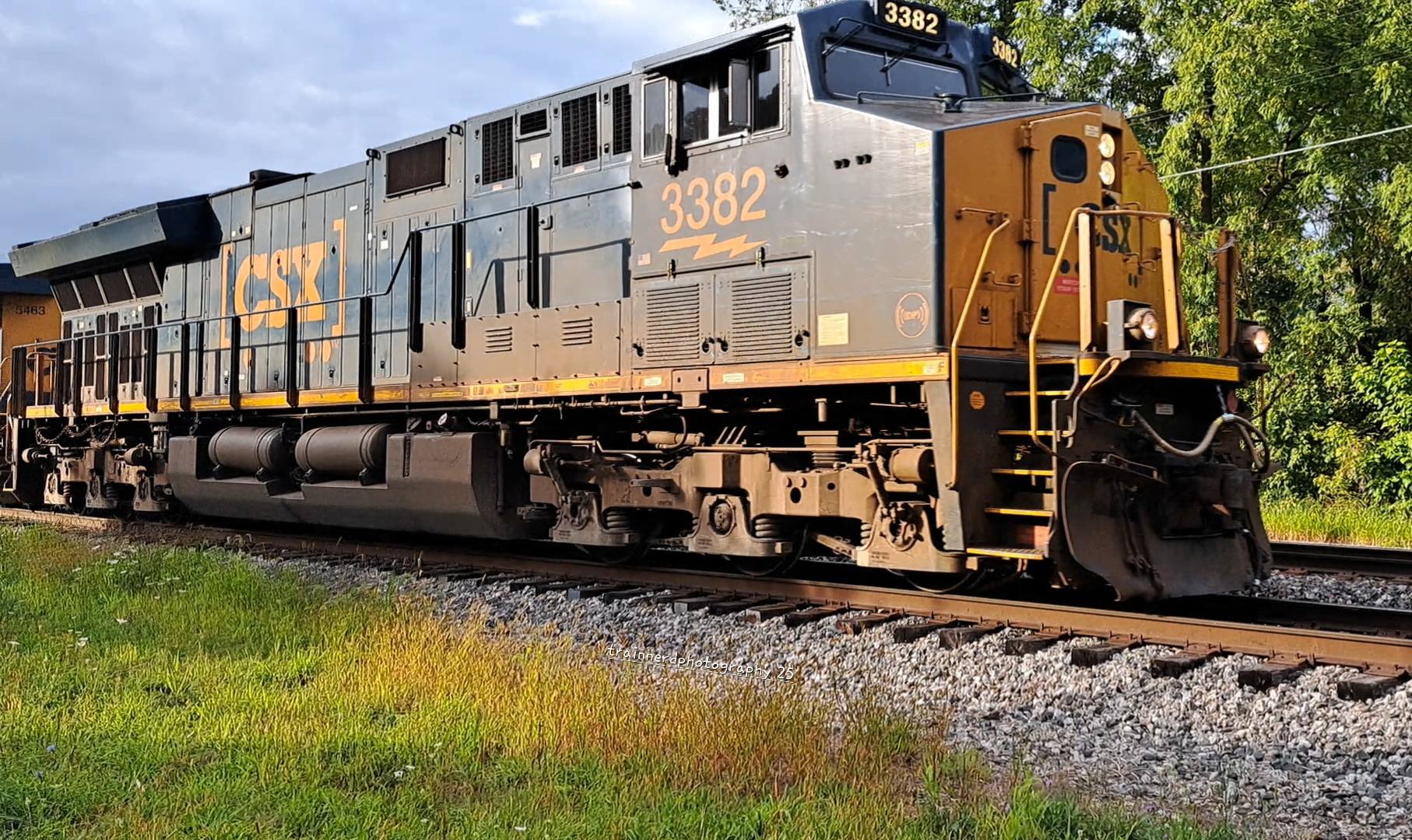 CSX - Past and Present | L303-06 397 axles, East, siding to main in ...